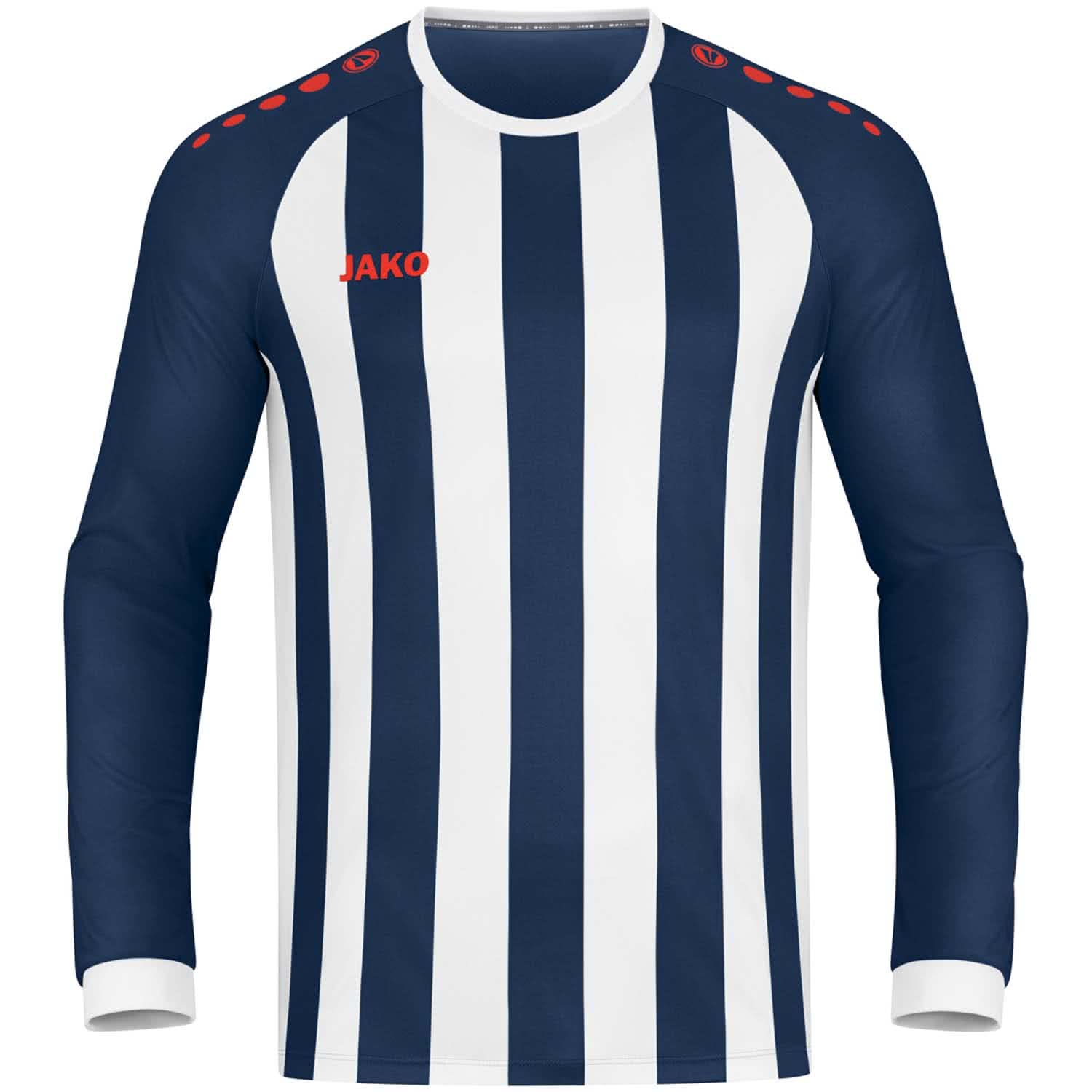 jako-inter-4315-langarm-trikot-herren-navy-wei-flame-gr-e-l image 1
