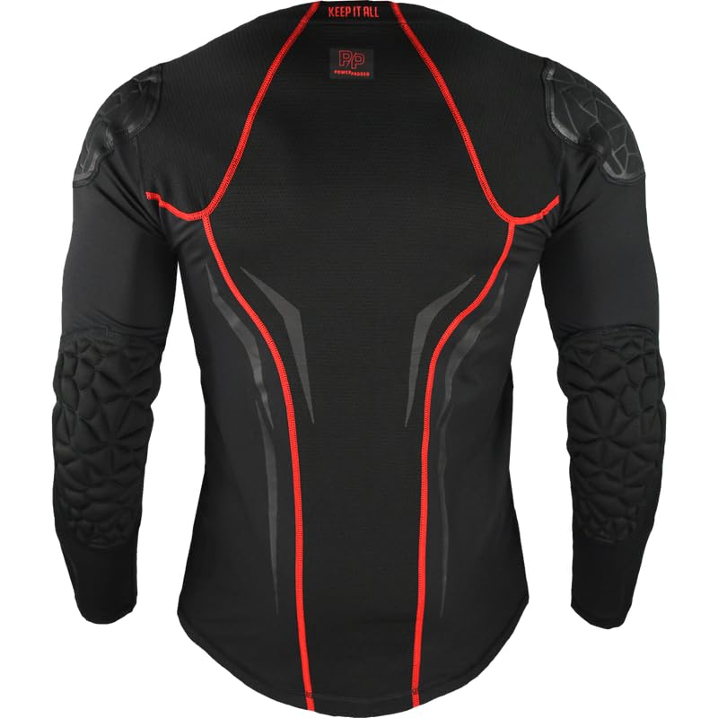 keepersport-powerpadded-thermoskin-unterziehtshirt-l-mit-ellbogenpolster image 6