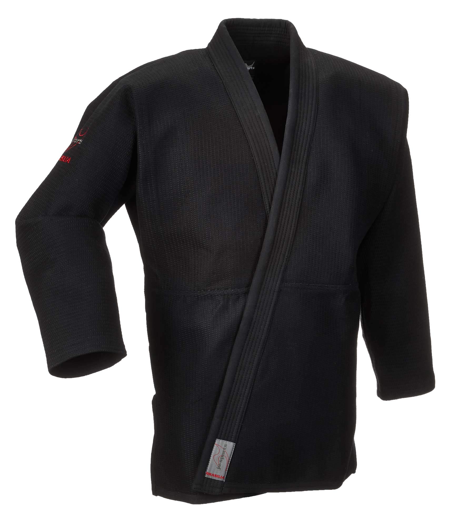 ju-sports-brasilia-bjj-gi-schwarz-gold-weave-a3 image 3