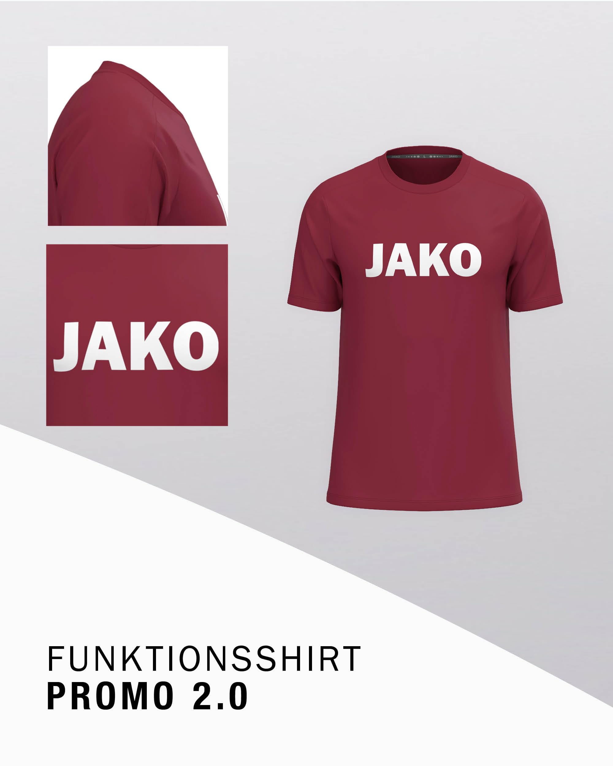 jako-performance-promo-2-0-funktionsshirt-kinder-marineblau image 4