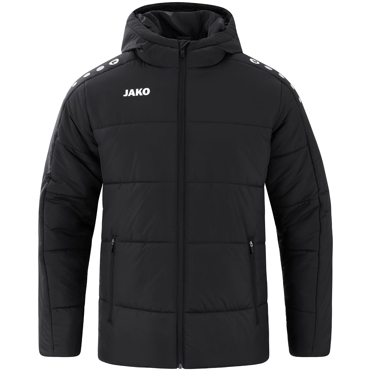 jako-one-steppjacke-kinder-schwarz-wattiert-gr-140 image 3