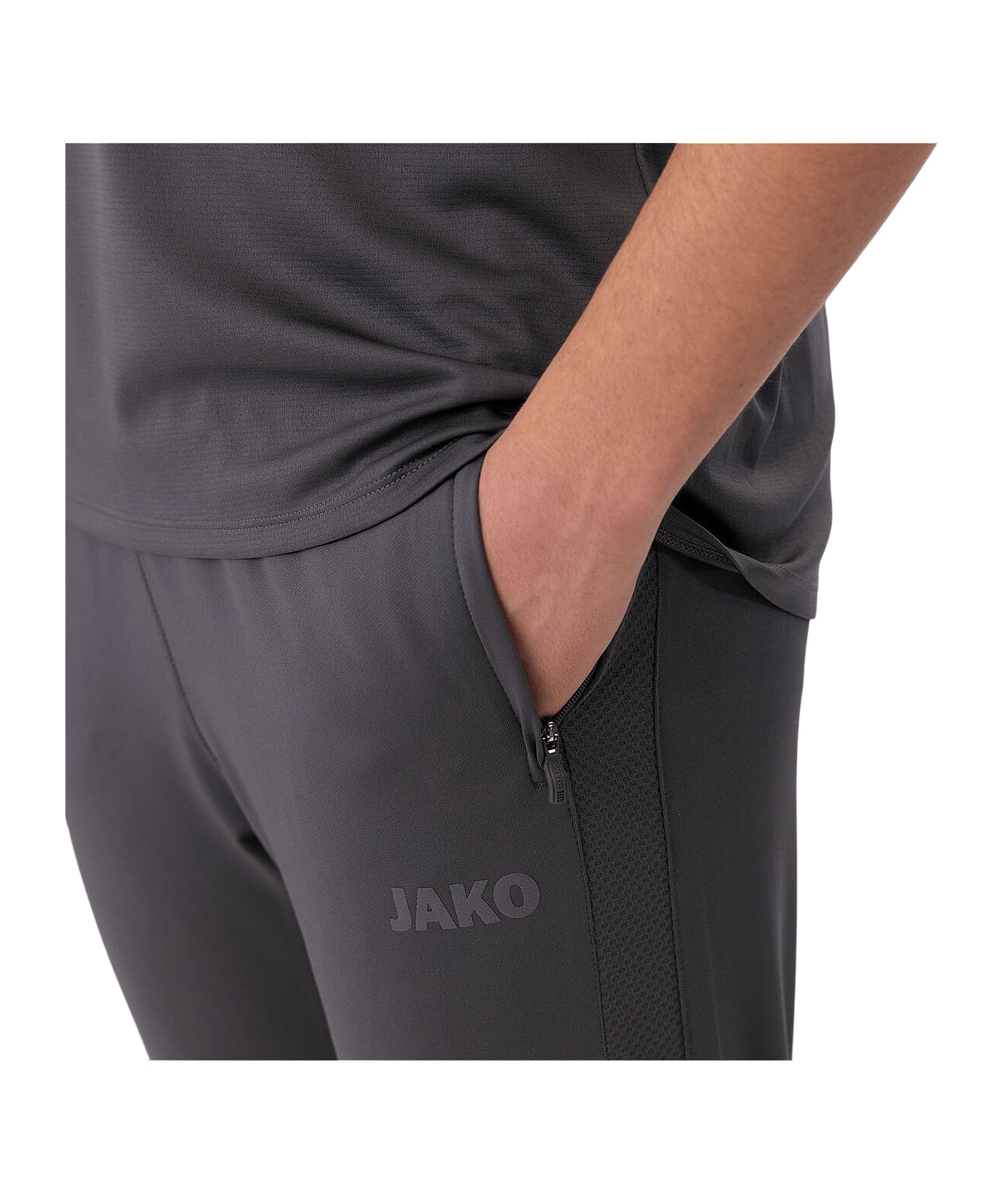 jako-power-trainingshose-herren-schwarz-wei-s-keepdry image 2