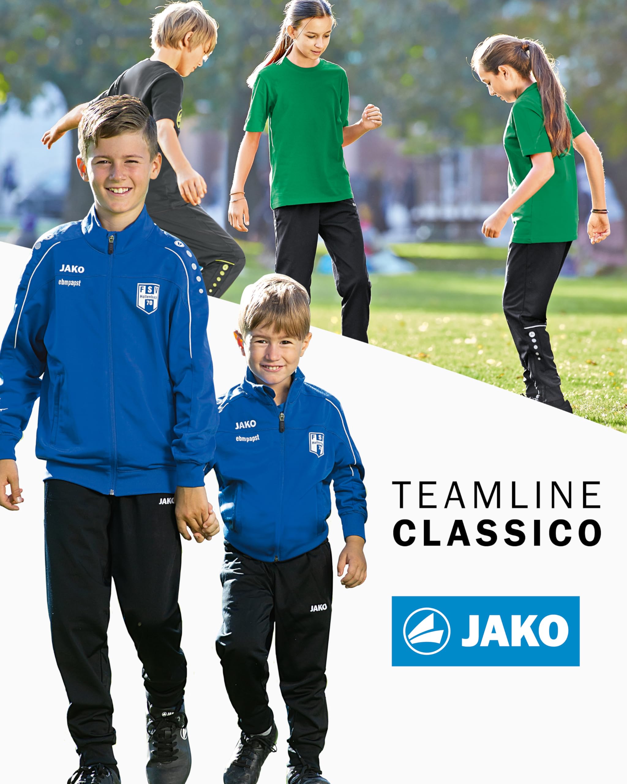 jako-classico-trainingshose-kinder-schwarz-gr-104 image 2