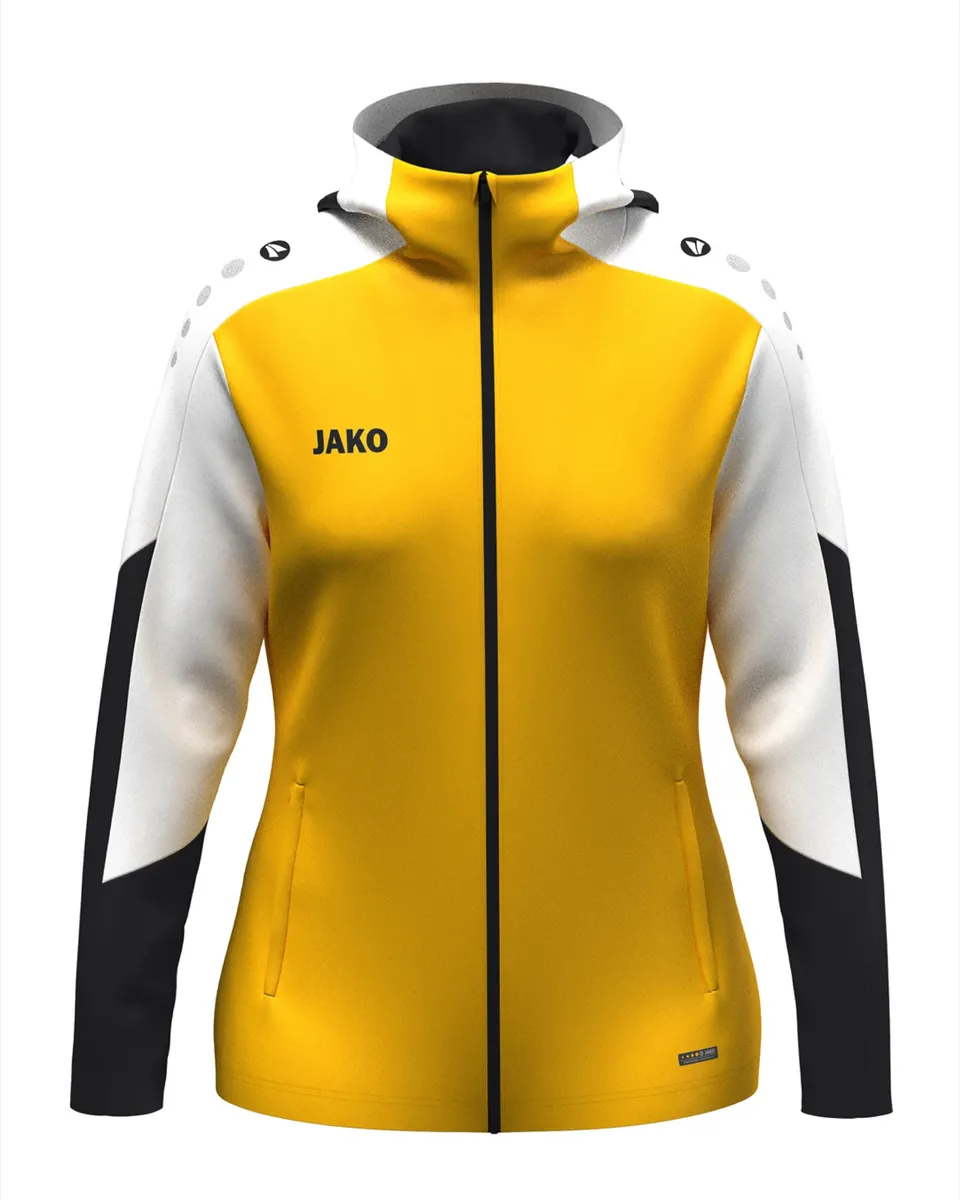 jako-dynamic-kapuzenjacke-damen-gelb-s image 1