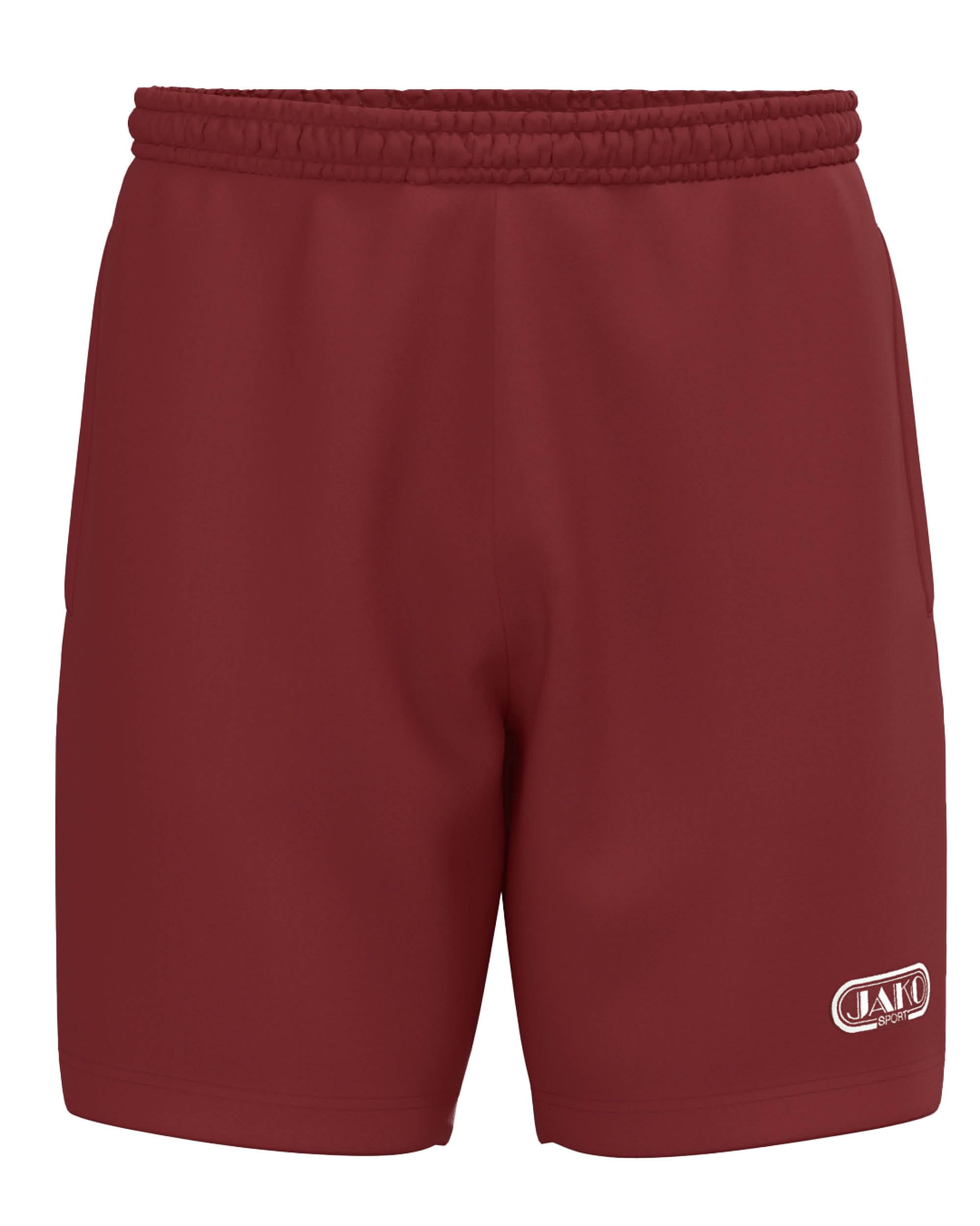 jako-wardrobe-shorts-unisex-sportshorts-schwarz-retro-polyester image 7