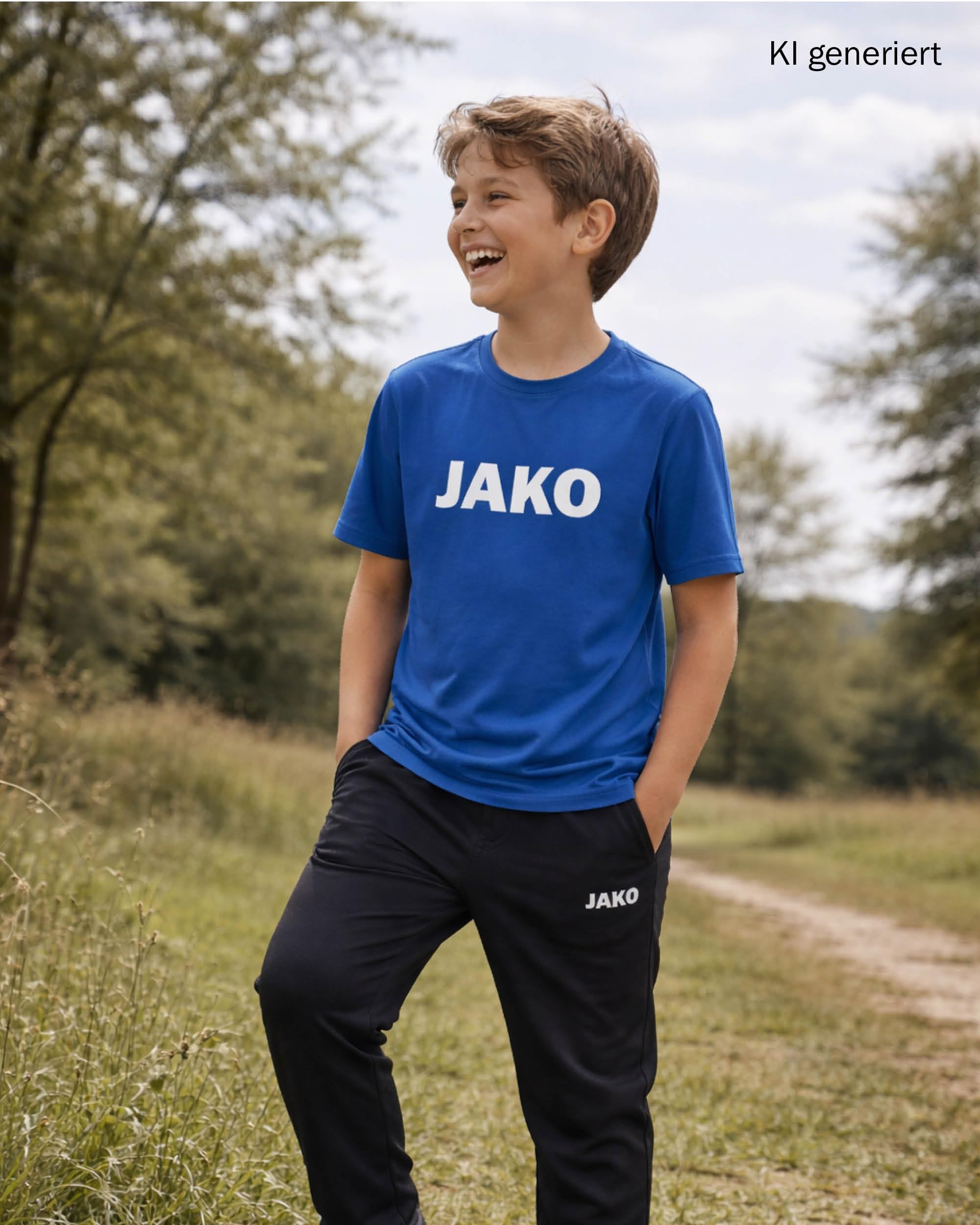 jako-performance-promo-2-0-funktionsshirt-kinder-marineblau image 2