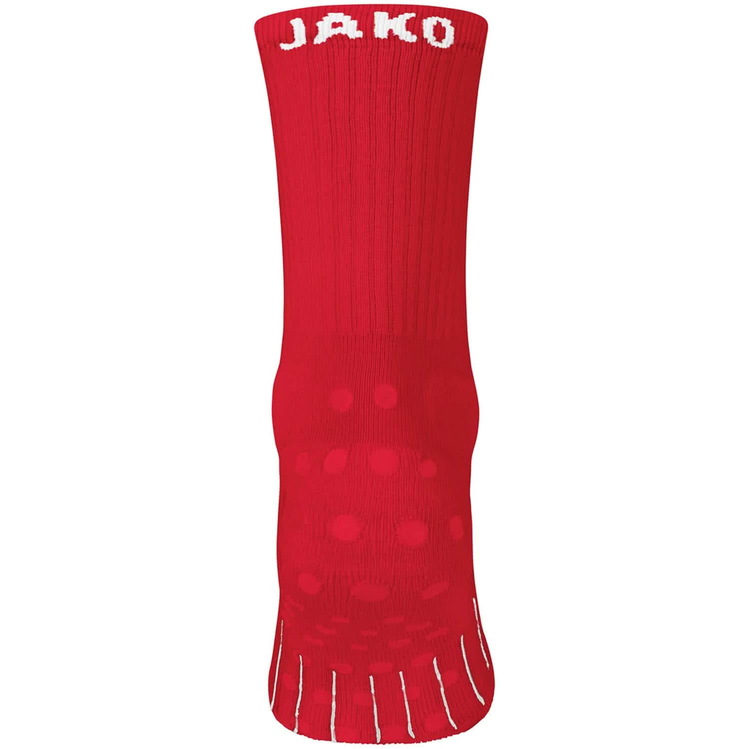jako-comfort-gripsocken-rot-anti-rutsch-noppen image 3