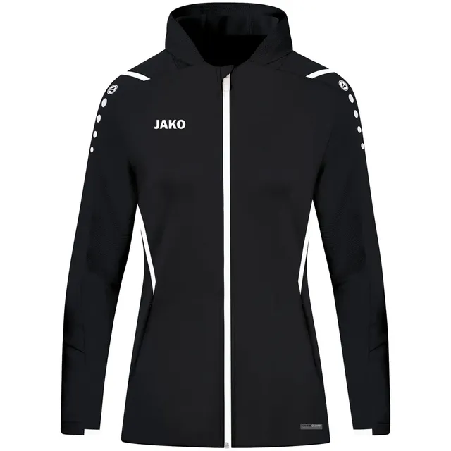 jako-challenge-trainingsjacke-mit-kapuze-schwarz-citro-gr-36 image 1