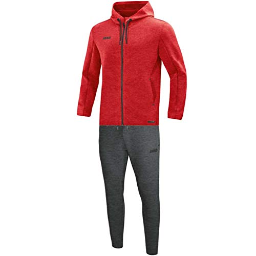 jako-premium-basics-jogginganzug-damen-34-anthrazit-meliert-kapuze image 8