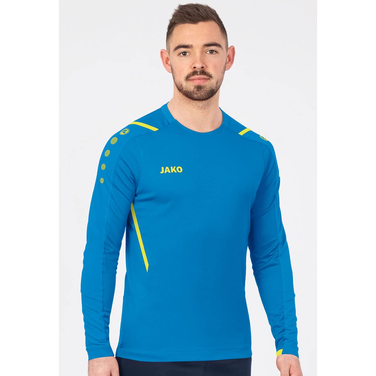 jako-challenge-sweatshirt-kinder-schwarz-wei-s-baumwolle image 4
