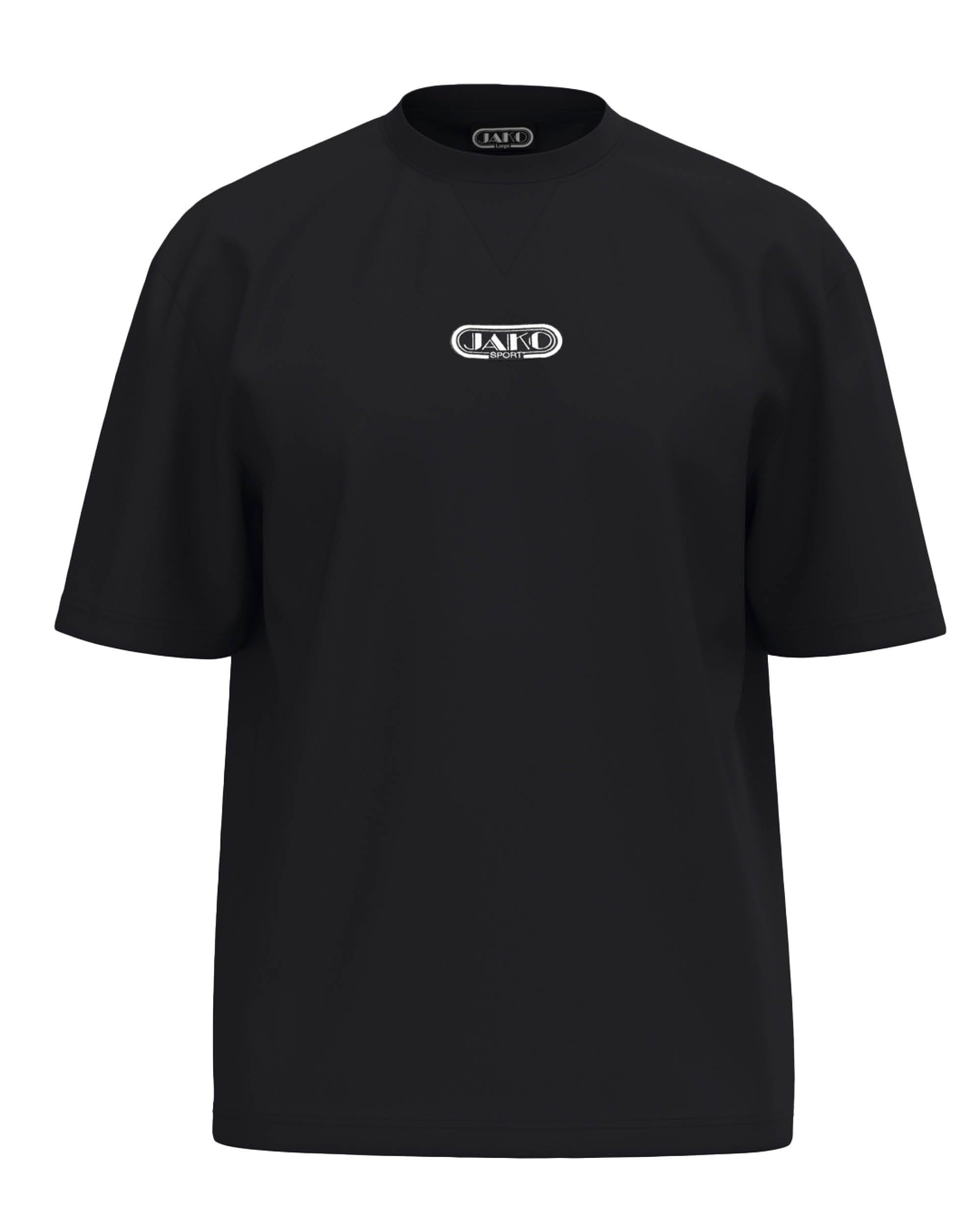 jako-wardrobe-t-shirt-unisex-schwarz-bio-baumwolle image 1