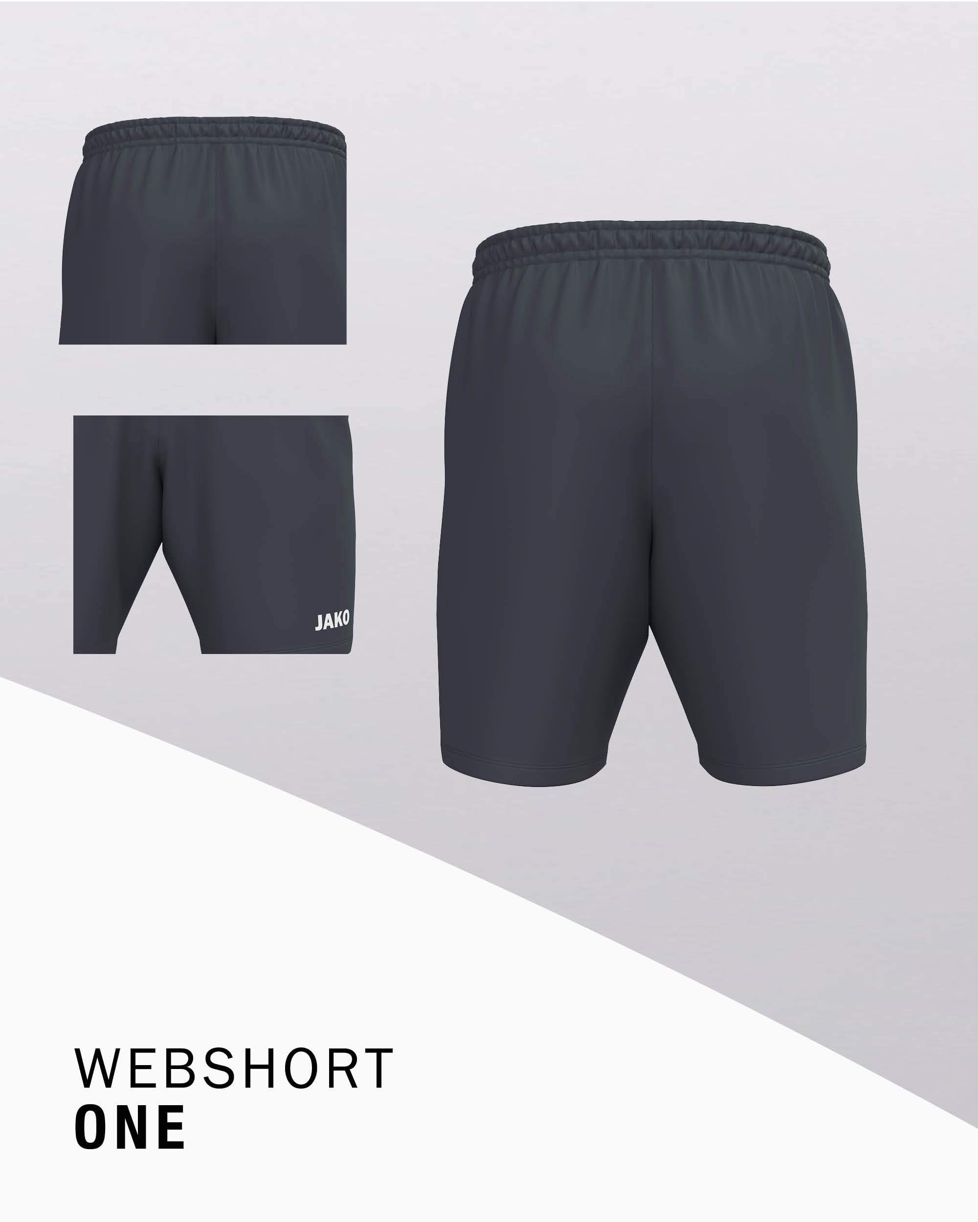 jako-one-webshort-shorts-unisex-schwarz-gr-s-recycelt image 3