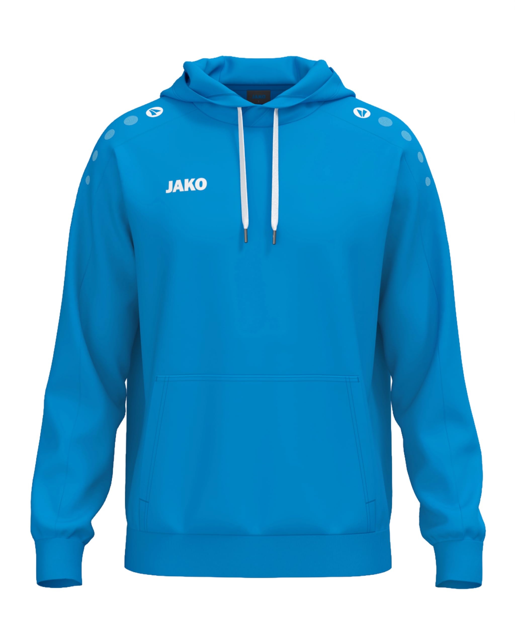 jako-one-hoody-kapuzenpullover-unisex-schwarz-baumwolle-veredelbar image 7