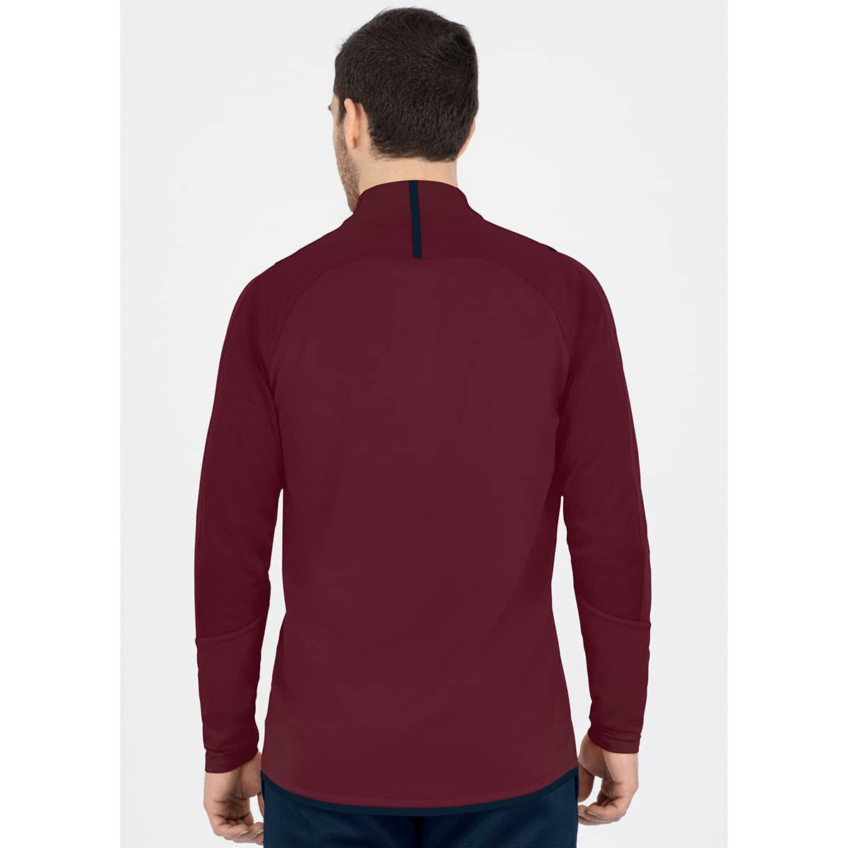 jako-challenge-ziptop-herren-m-schwarz-wei-fleece image 3