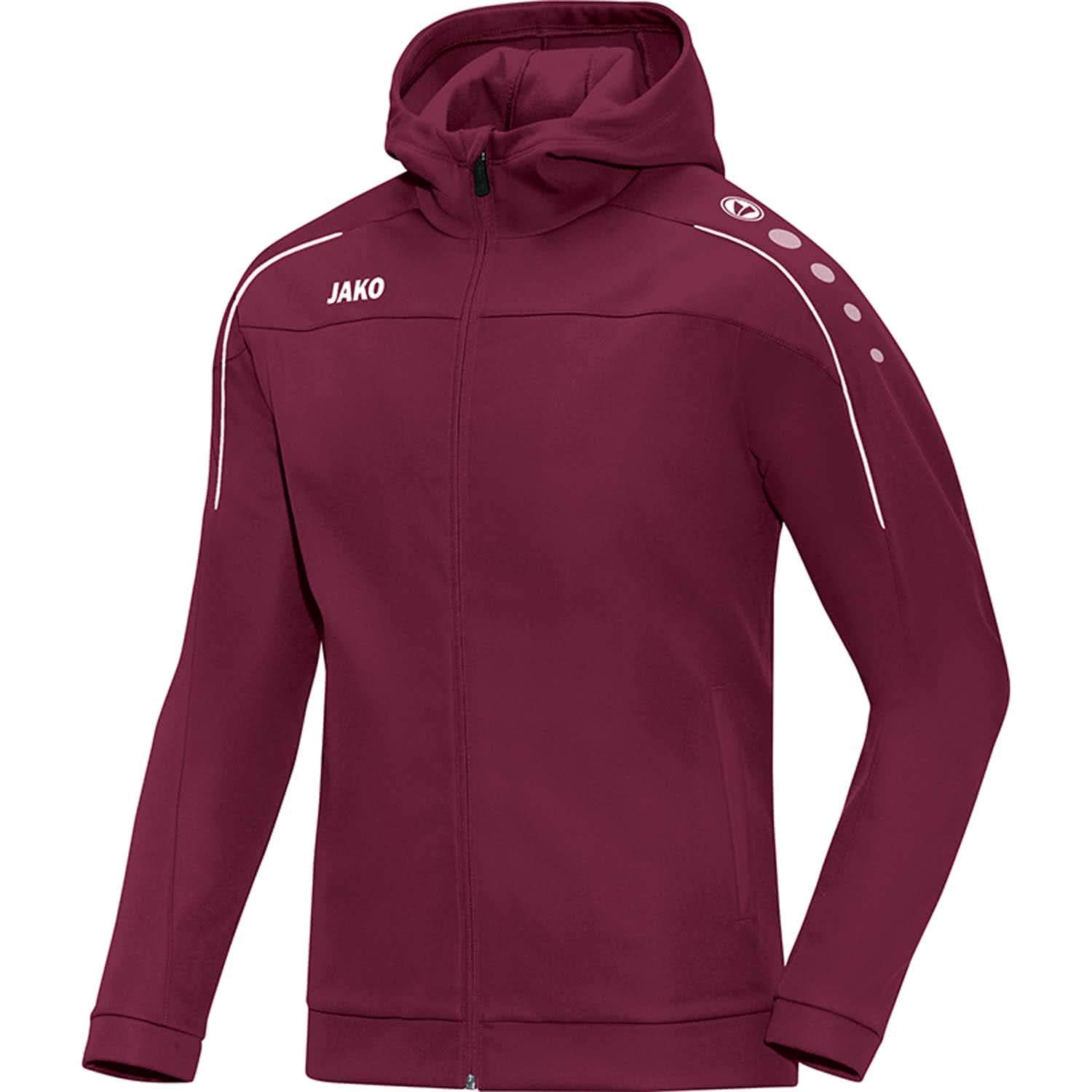 jako-classico-6850-damen-kapuzenjacke-schwarz-polyester image 4
