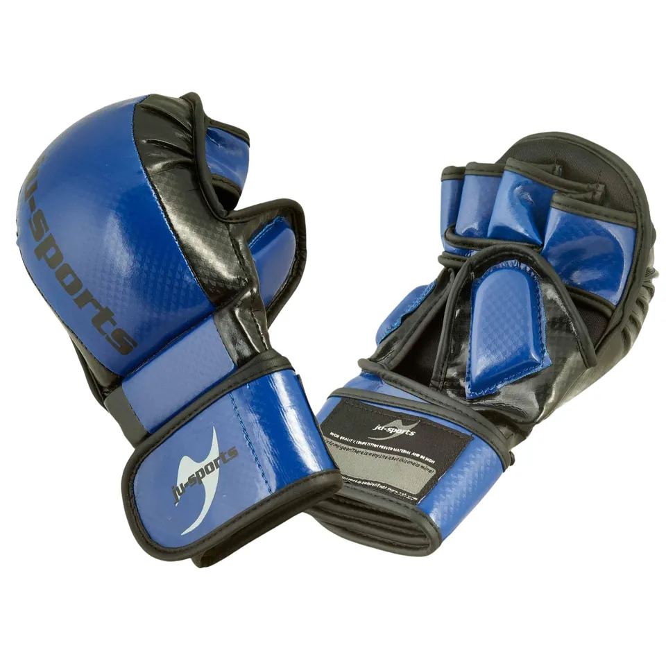 ju-sports-carbon-mma-handschuhe-sparring-blau-gr-xl image 1