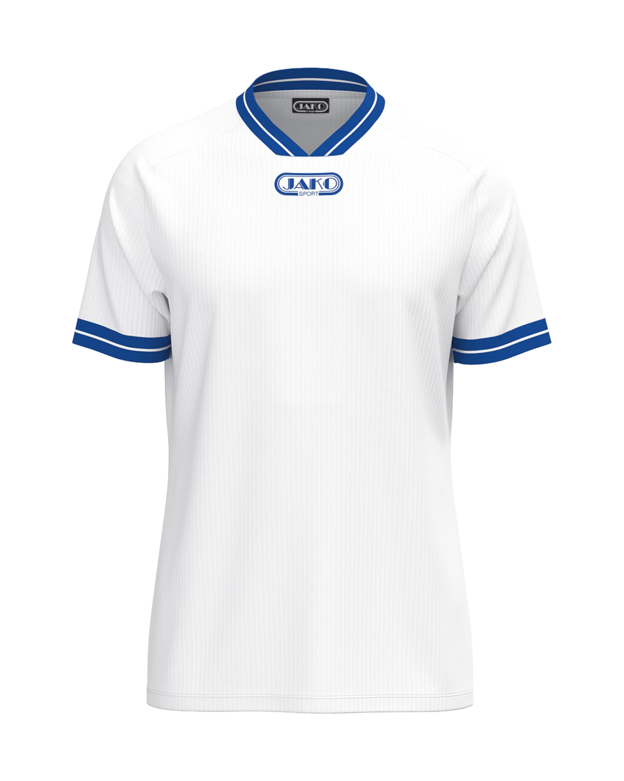 jako-retro-kurzarm-trikot-herren-weiss-royal-atmungsaktiv image 8