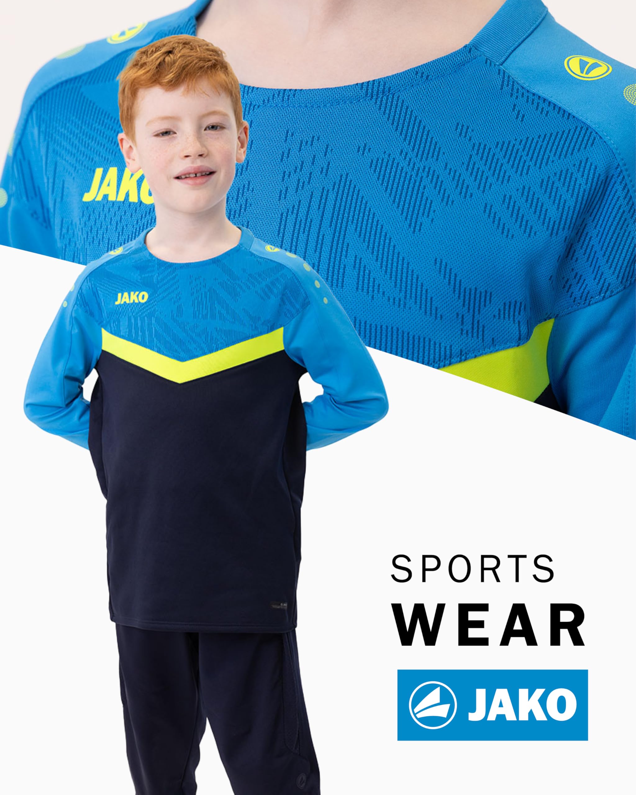 jako-challenge-sweatshirt-herren-m-schwarz-anthrazit image 2