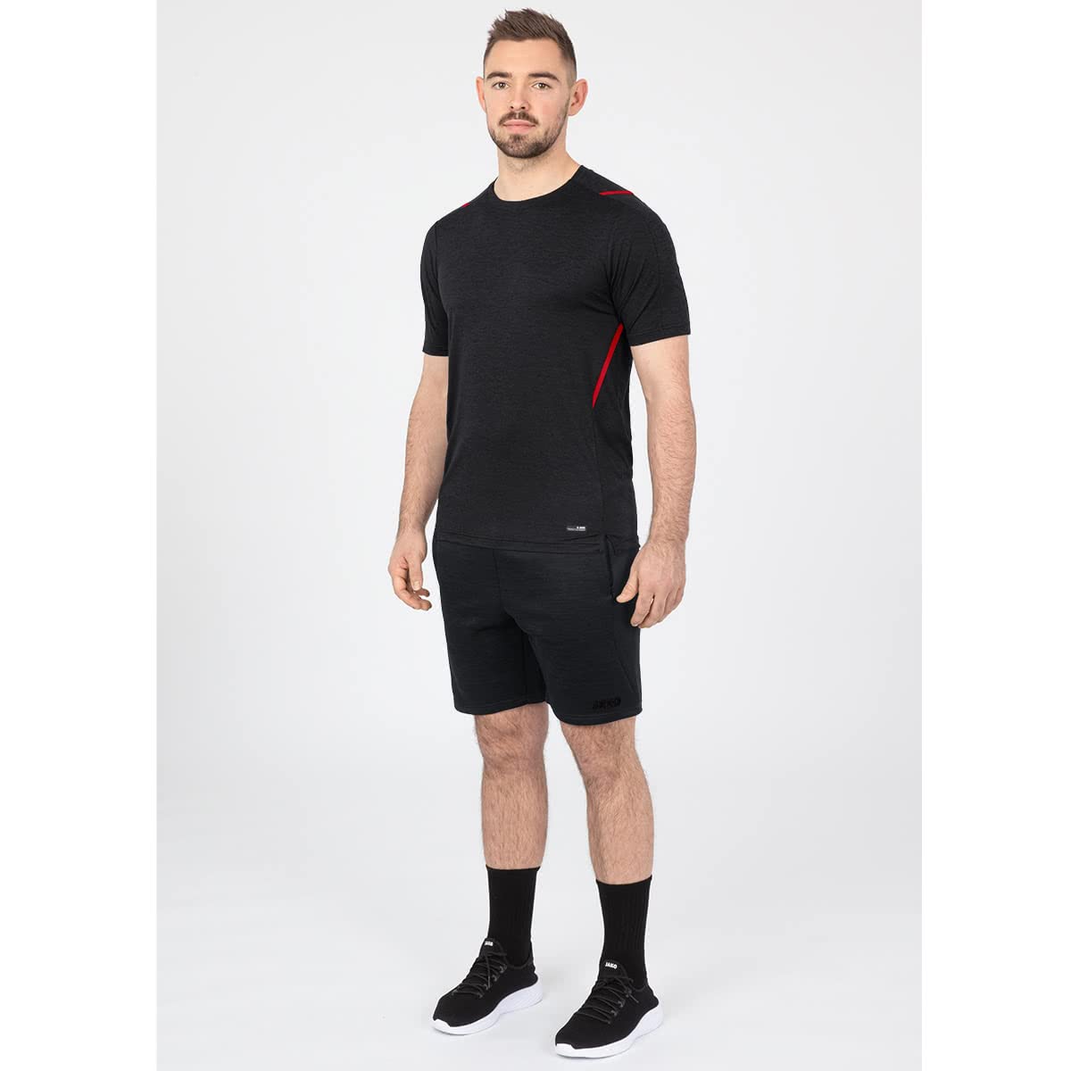 jako-challenge-short-herren-shorts-melange-optik-training image 2