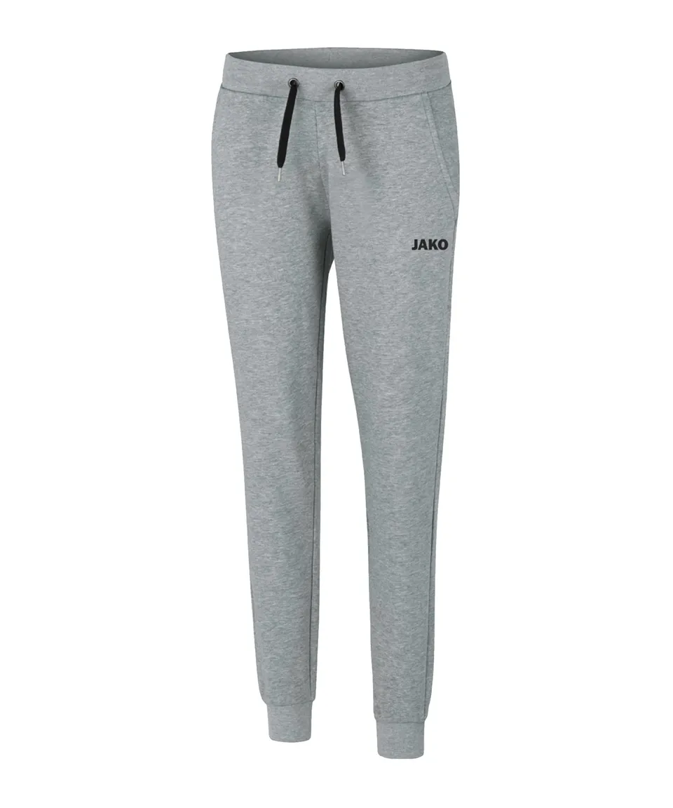 jako-base-jogginghose-damen-34-hellgrau-meliert-b-ndchen image 1