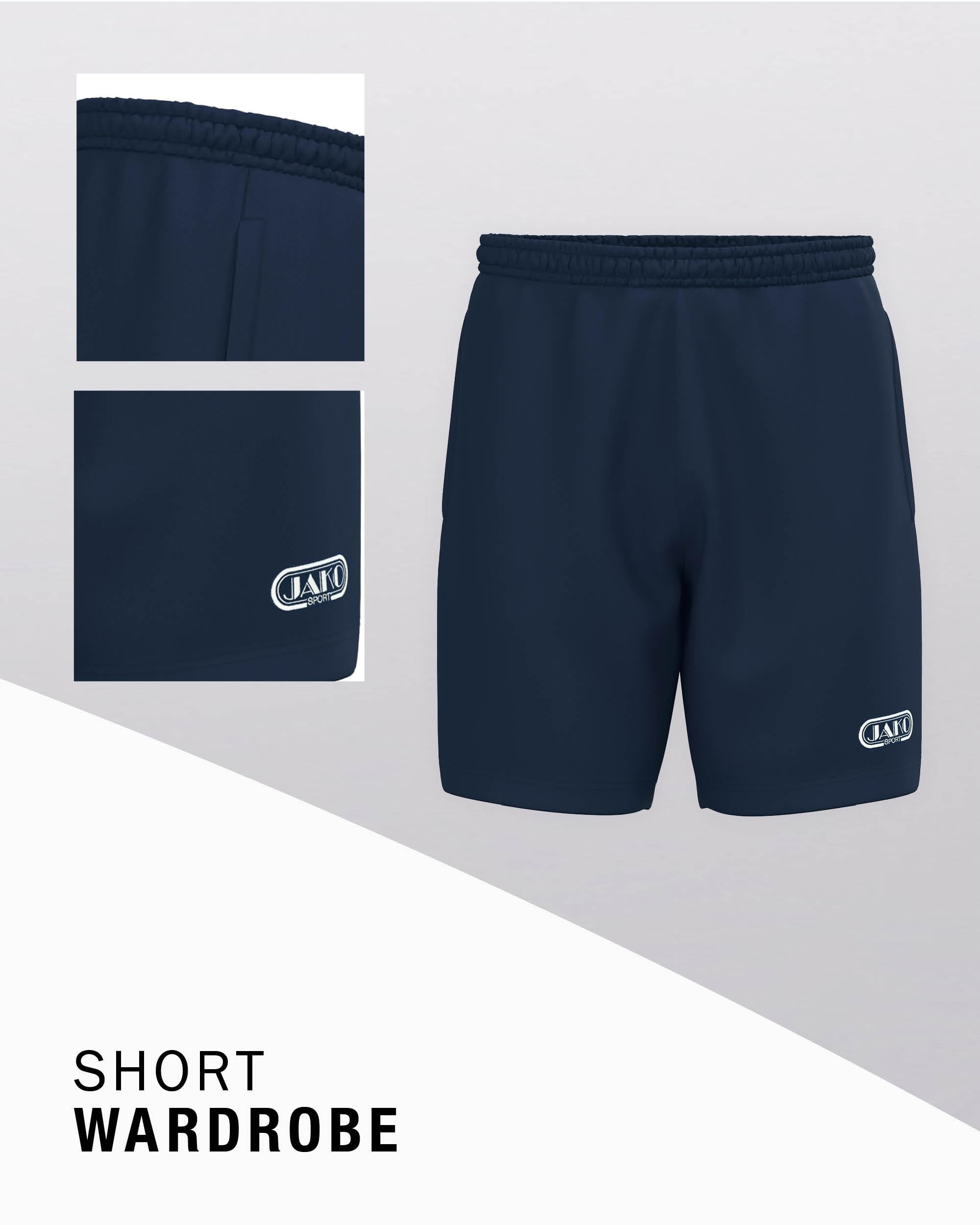 jako-wardrobe-shorts-unisex-marine-gr-s-retro image 3