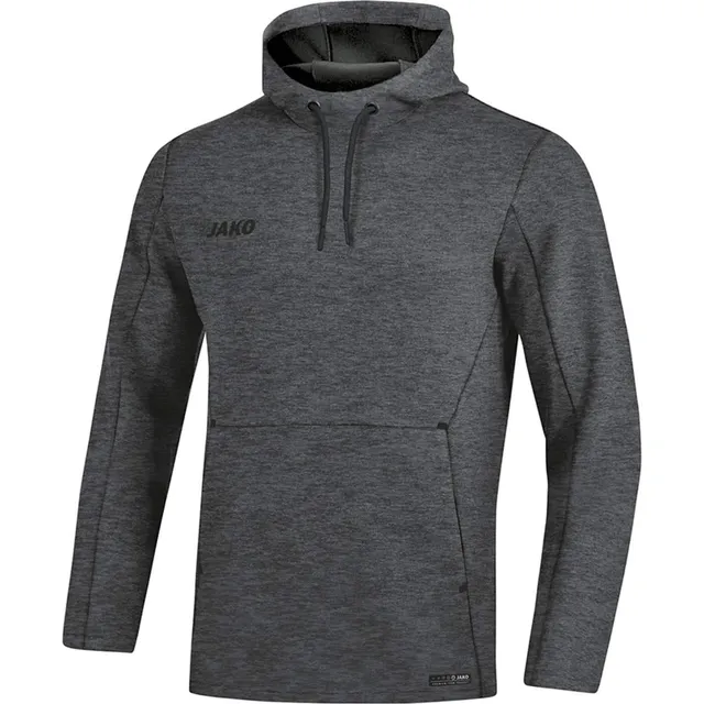 jako-premium-basics-kapuzenhoodie-herren-marine-meliert image 1