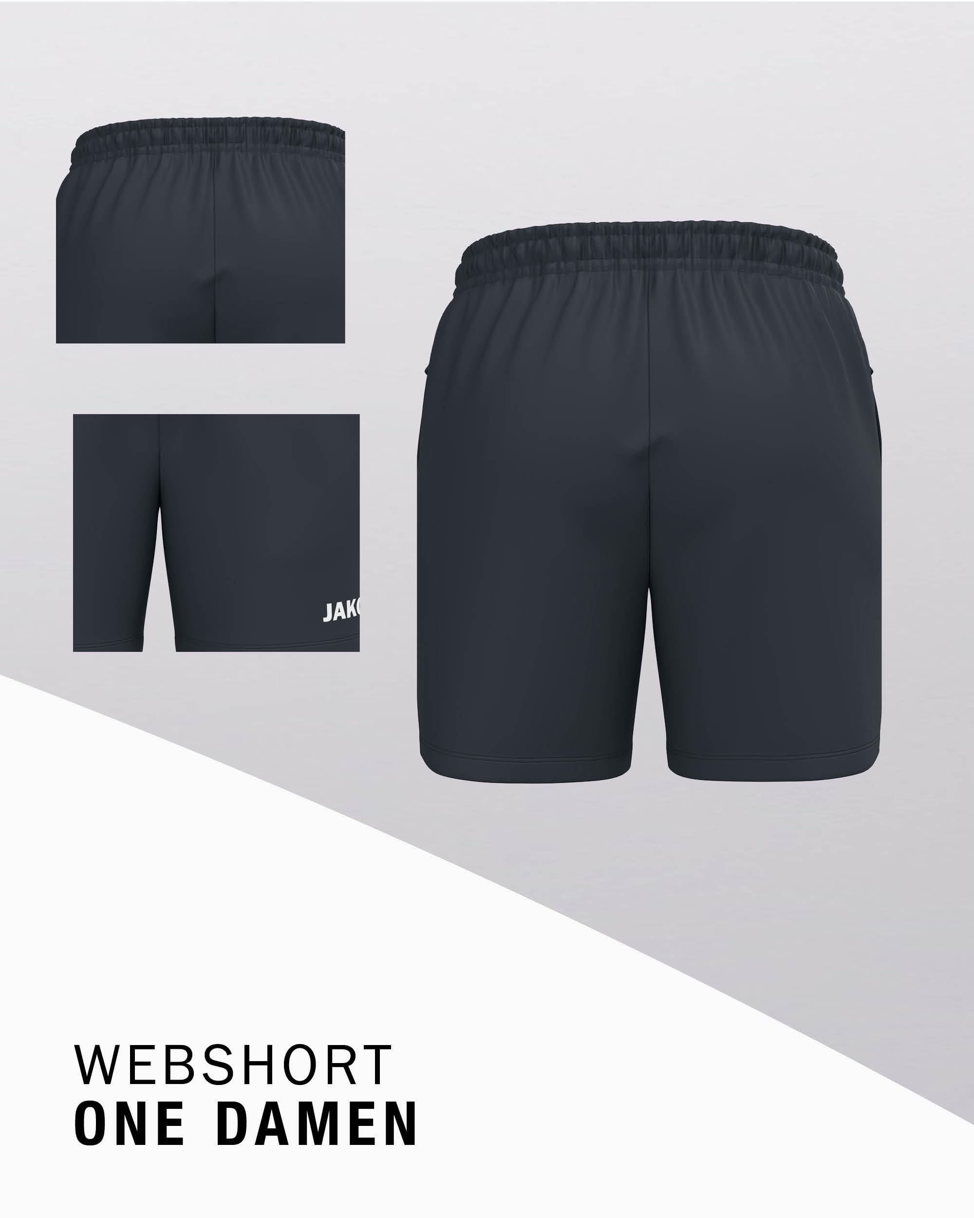 jako-one-webshort-damen-keep-dry-schwarz image 3