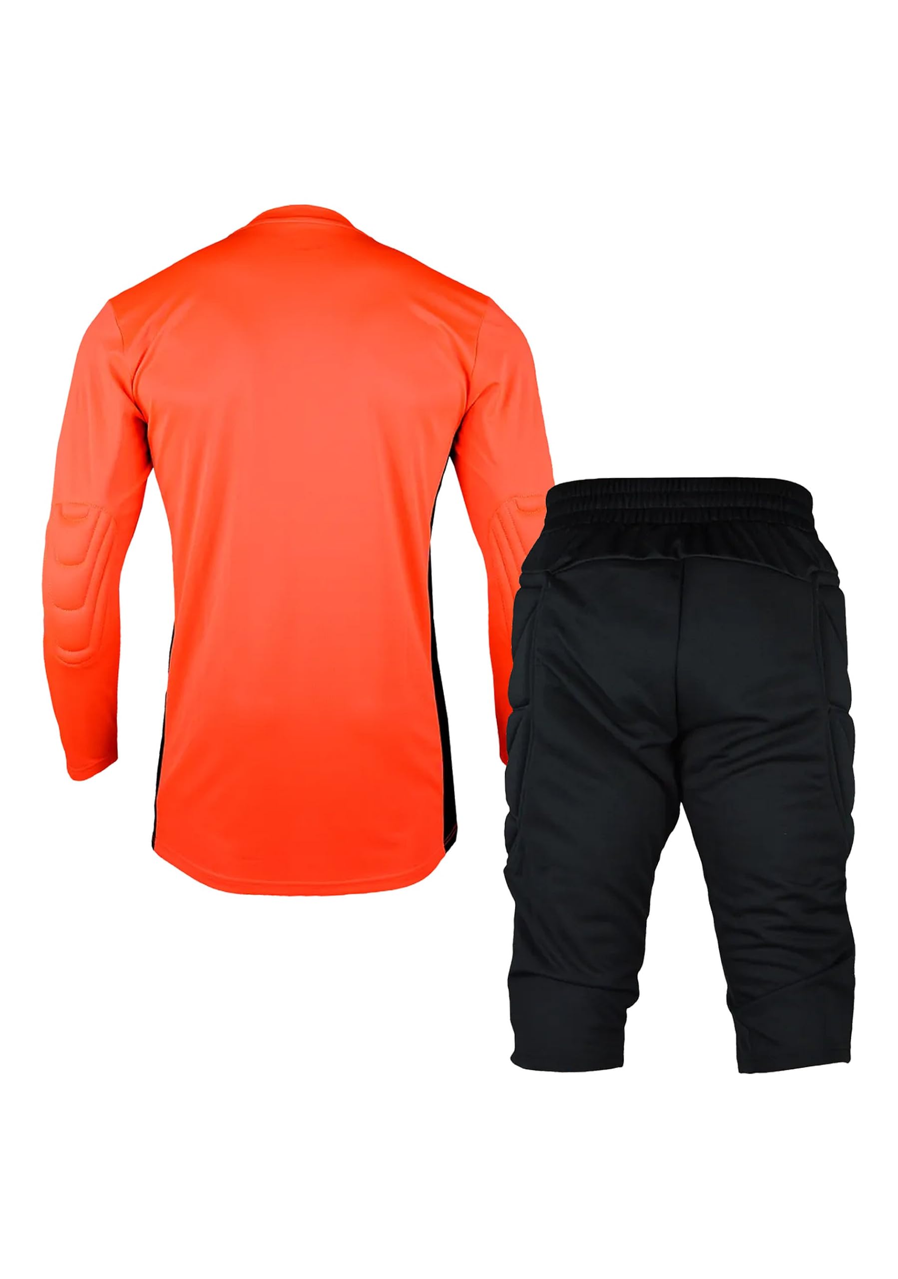 keepersport-torwarttrikot-herren-langarm-rotschwarz-gepolstert image 4