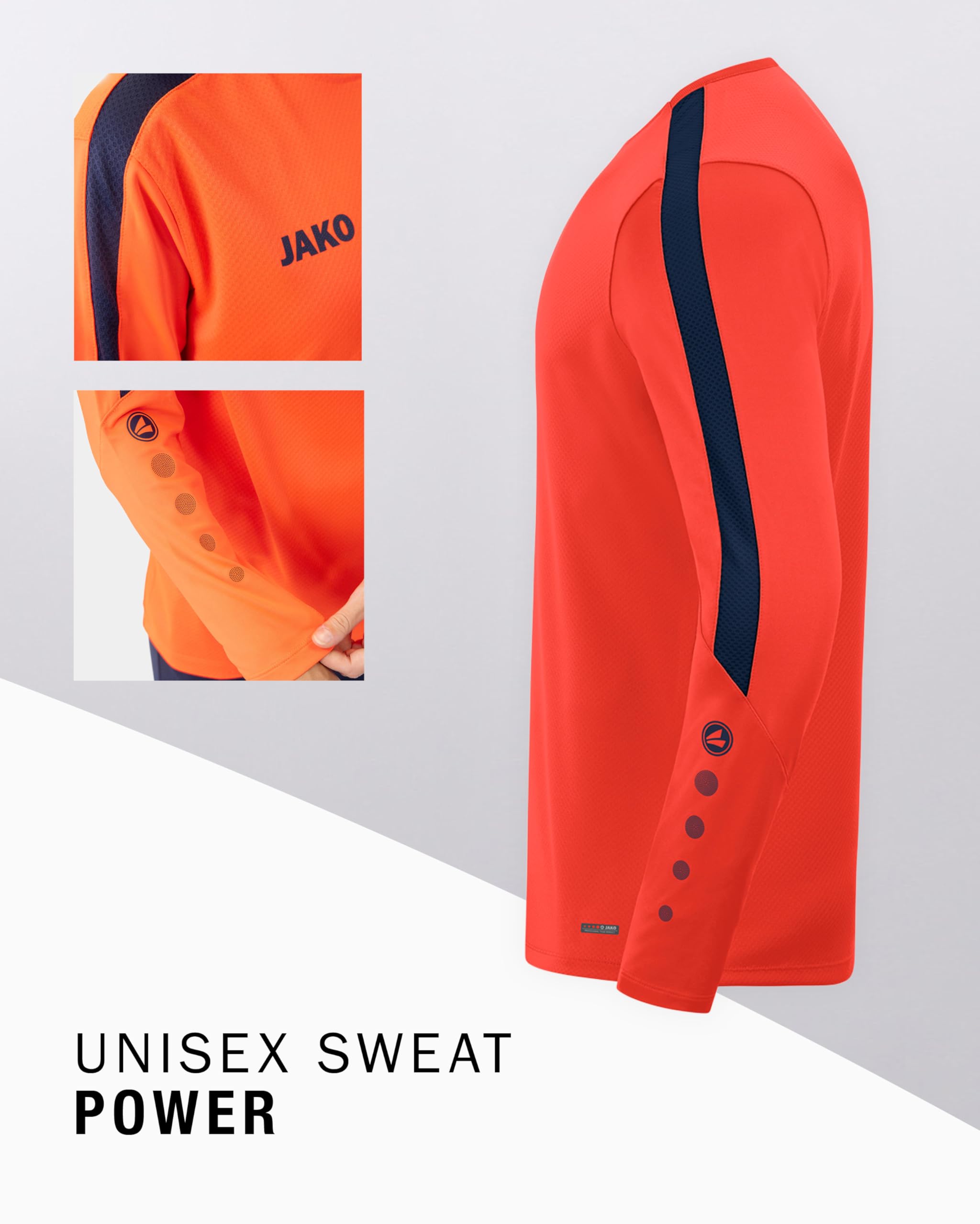 jako-power-sweatshirt-herren-polyester-marine-langarm image 4