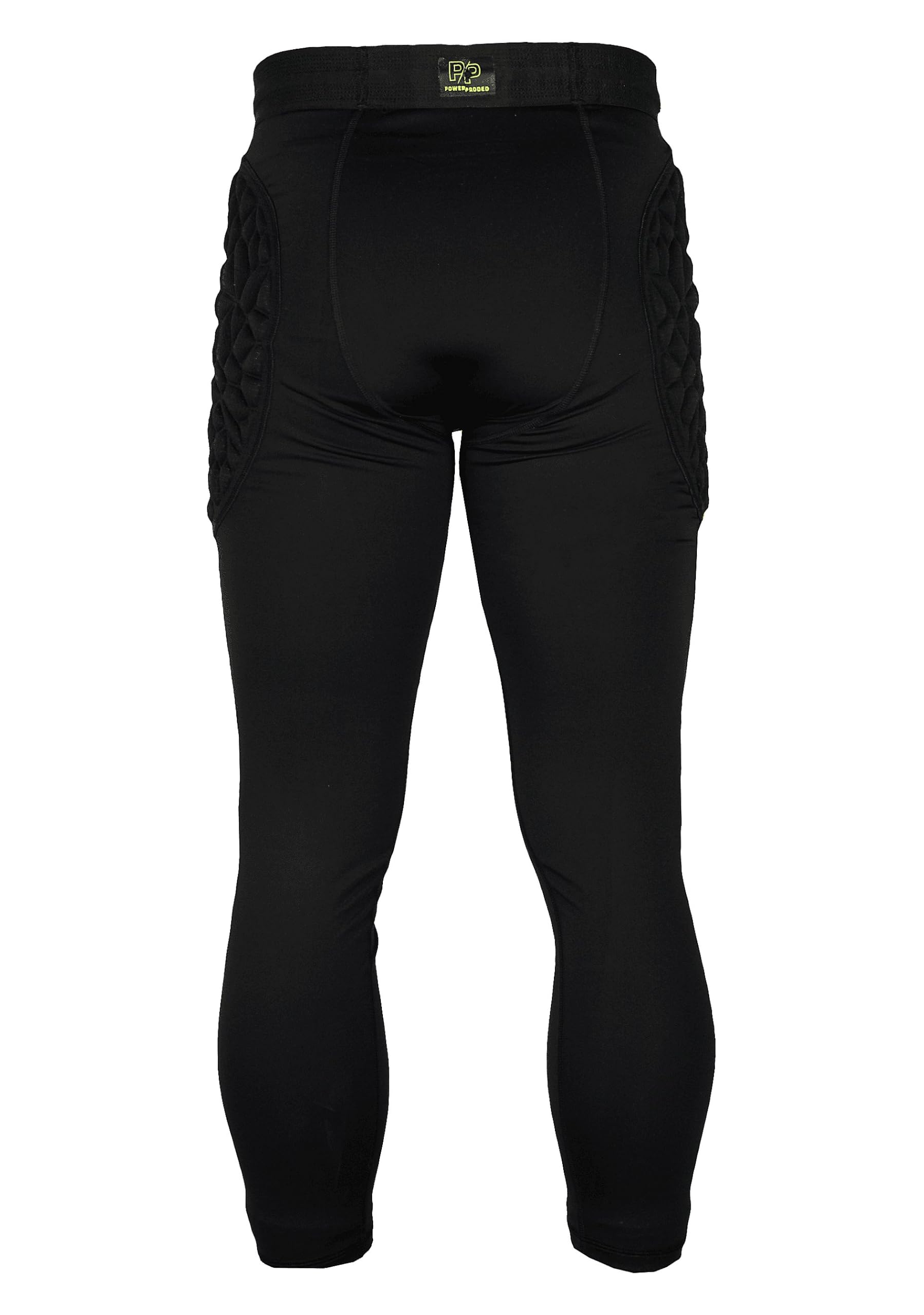 keepersport-powerpadded-torwart-unterziehhose-s-schwarz-gelb-2 image 5