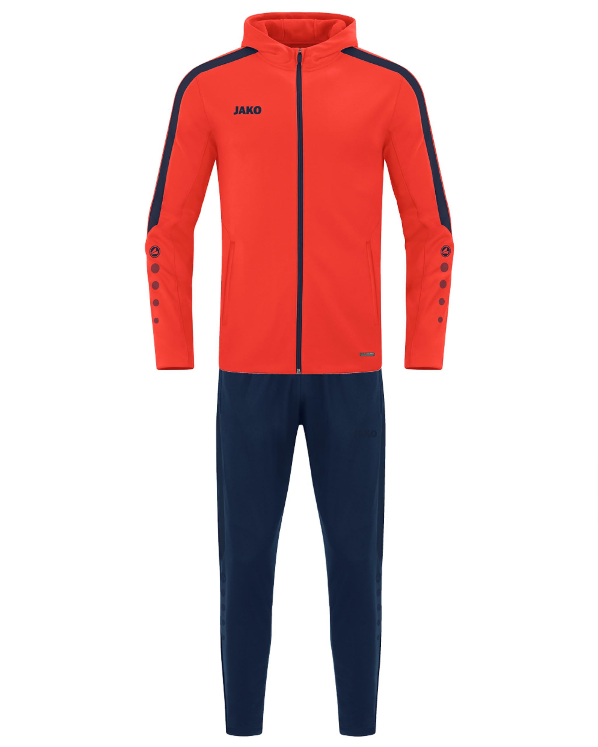 jako-power-trainingsanzug-damen-schwarz-38-kapuze-polyester image 1