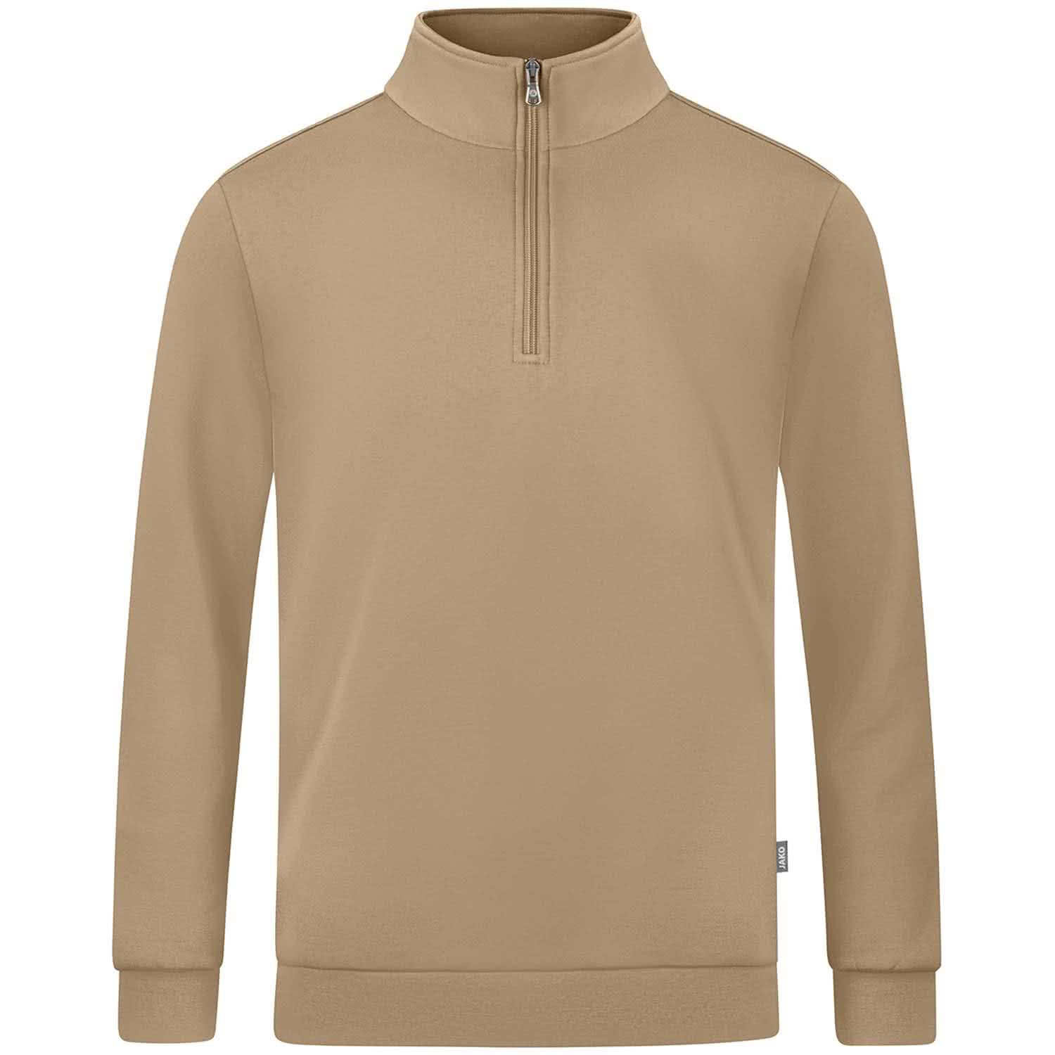 jako-base-ziptop-baumwolle-schwarz-stehkragen-unisex image 7