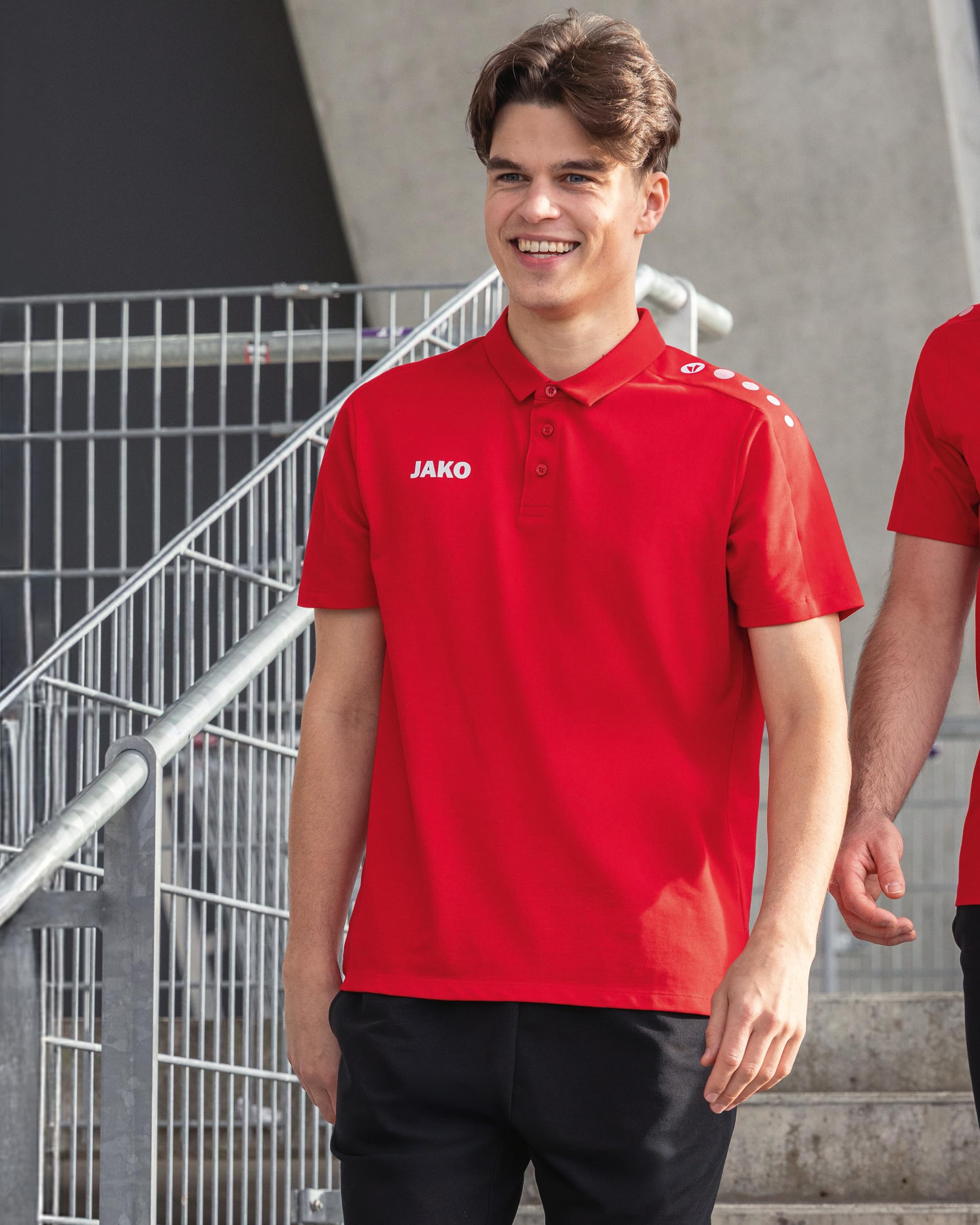 jako-one-polo-wei-unisex-poloshirt-aus-baumwolle image 2