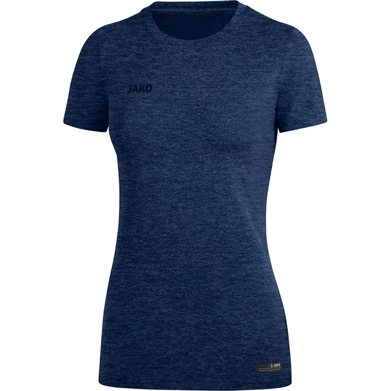 jako-premium-basic-t-shirt-damen-anthrazit-meliert-34 image 5