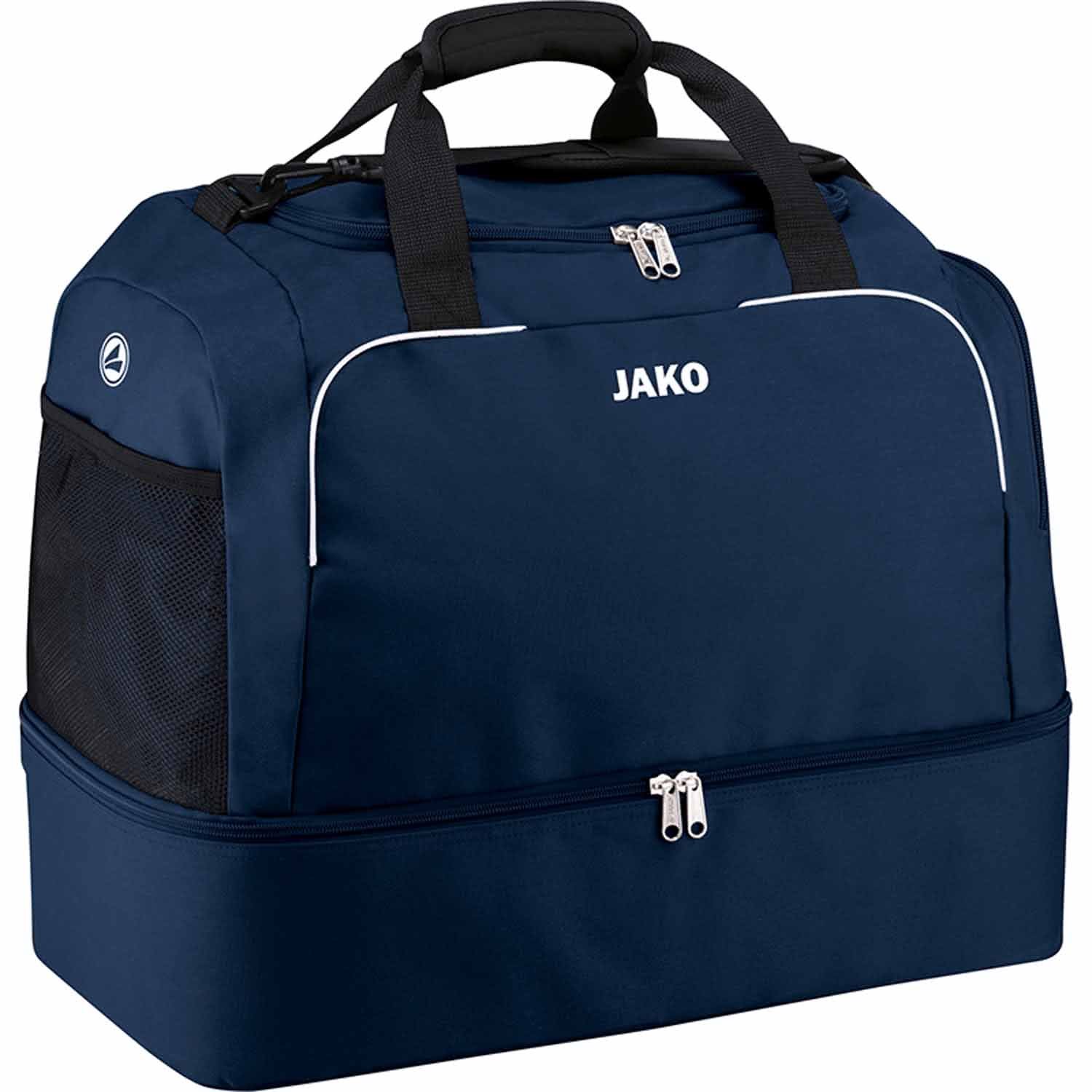 jako-classico-2050-sporttasche-mit-bodenfach-senior-rot image 1