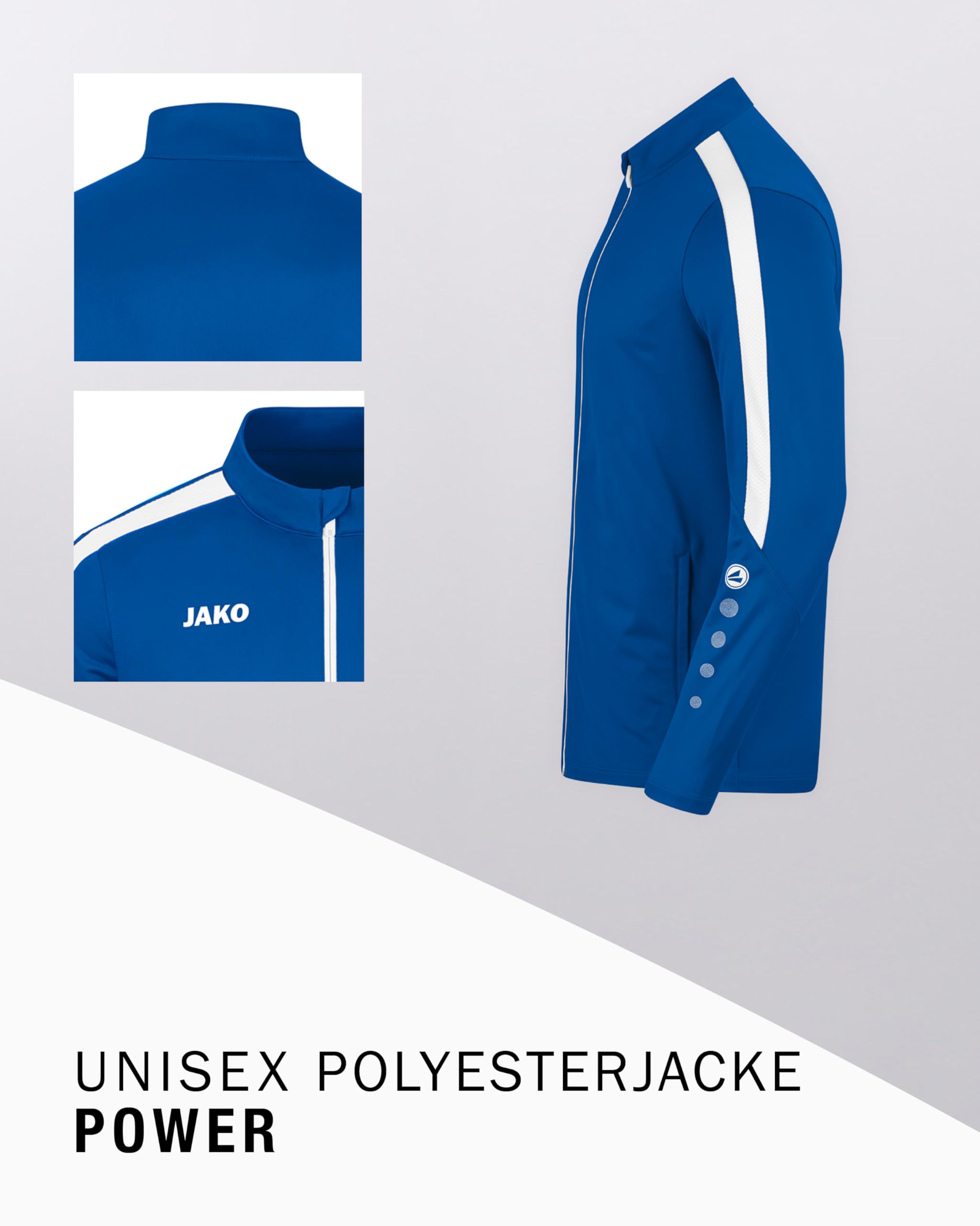 jako-power-polyesterjacke-damen-schwarz-m-mit-reissverschluss image 4