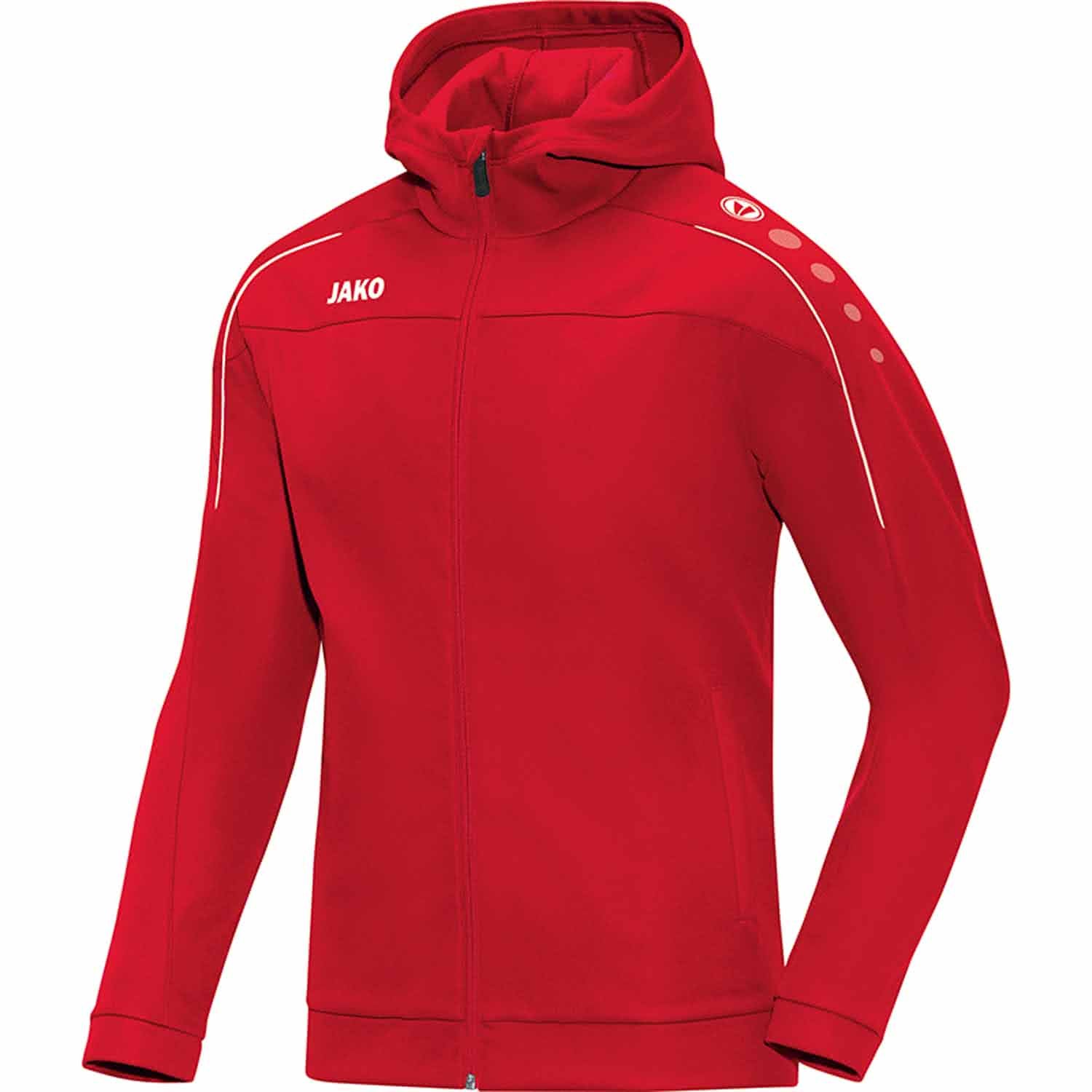 jako-classico-6850-kapuzenjacke-marine-fleece-herren image 4