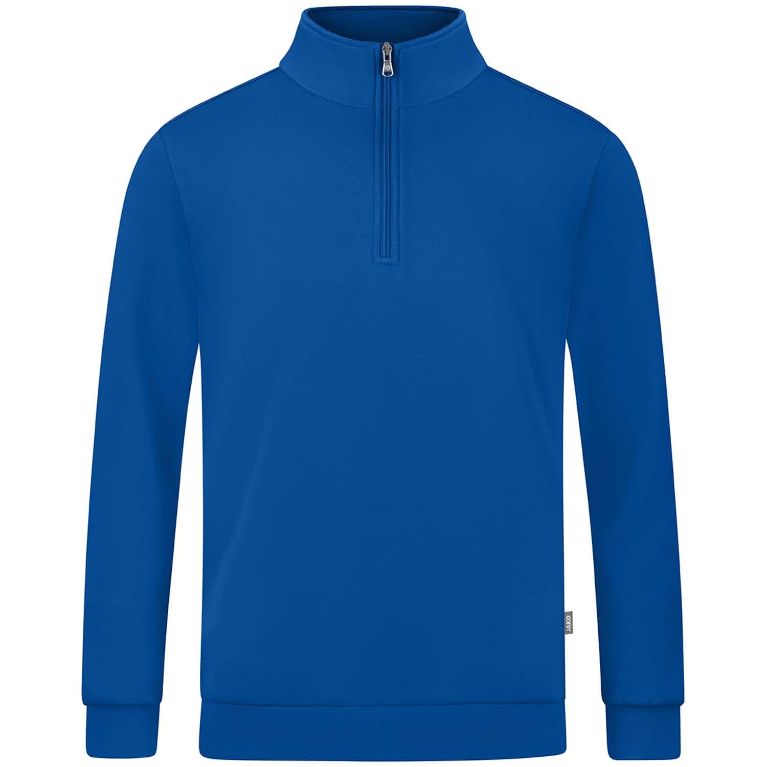 jako-base-ziptop-baumwolle-schwarz-stehkragen-unisex image 4