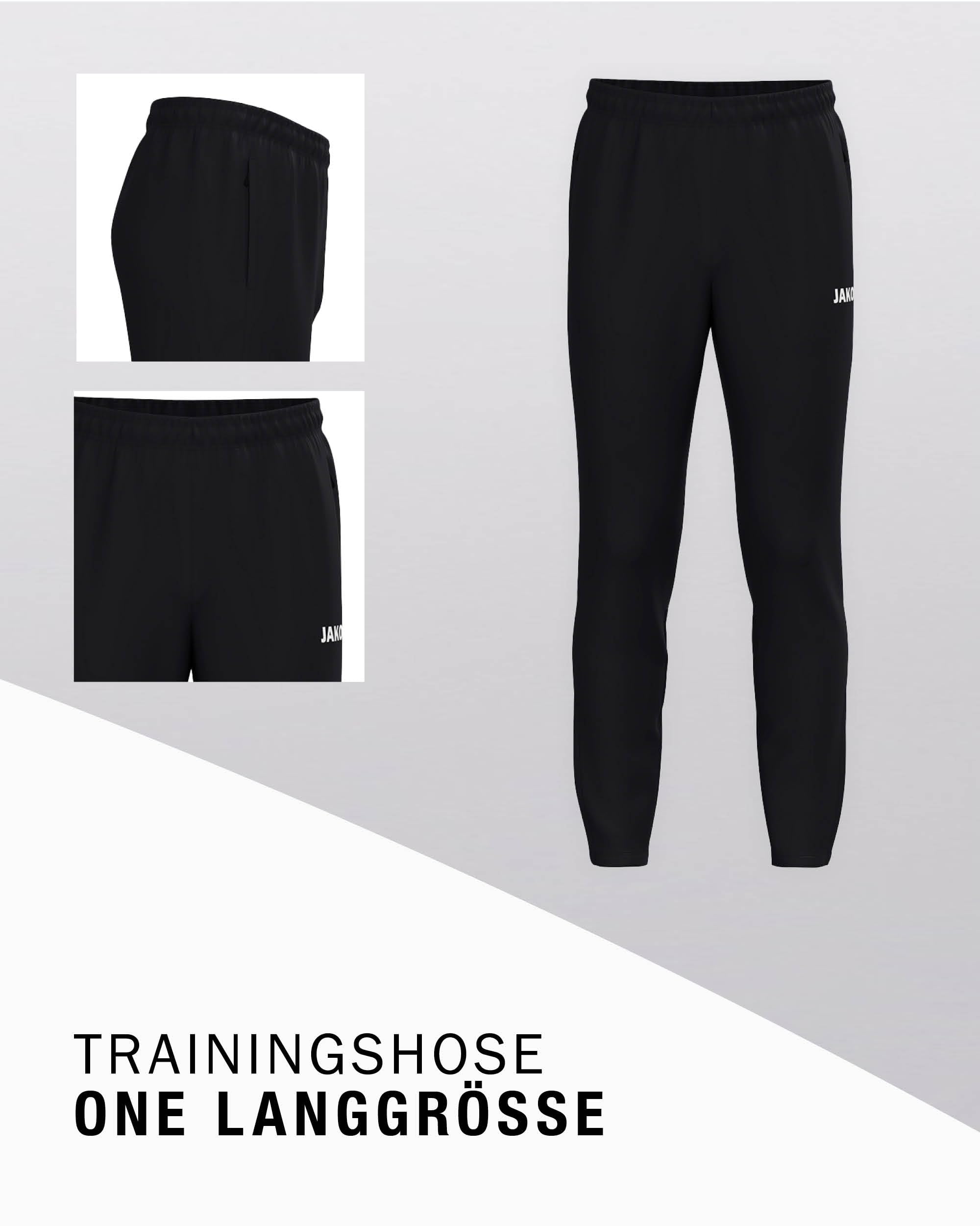 jako-one-trainingshose-langgr-e-schwarz-rei-verschluss image 3