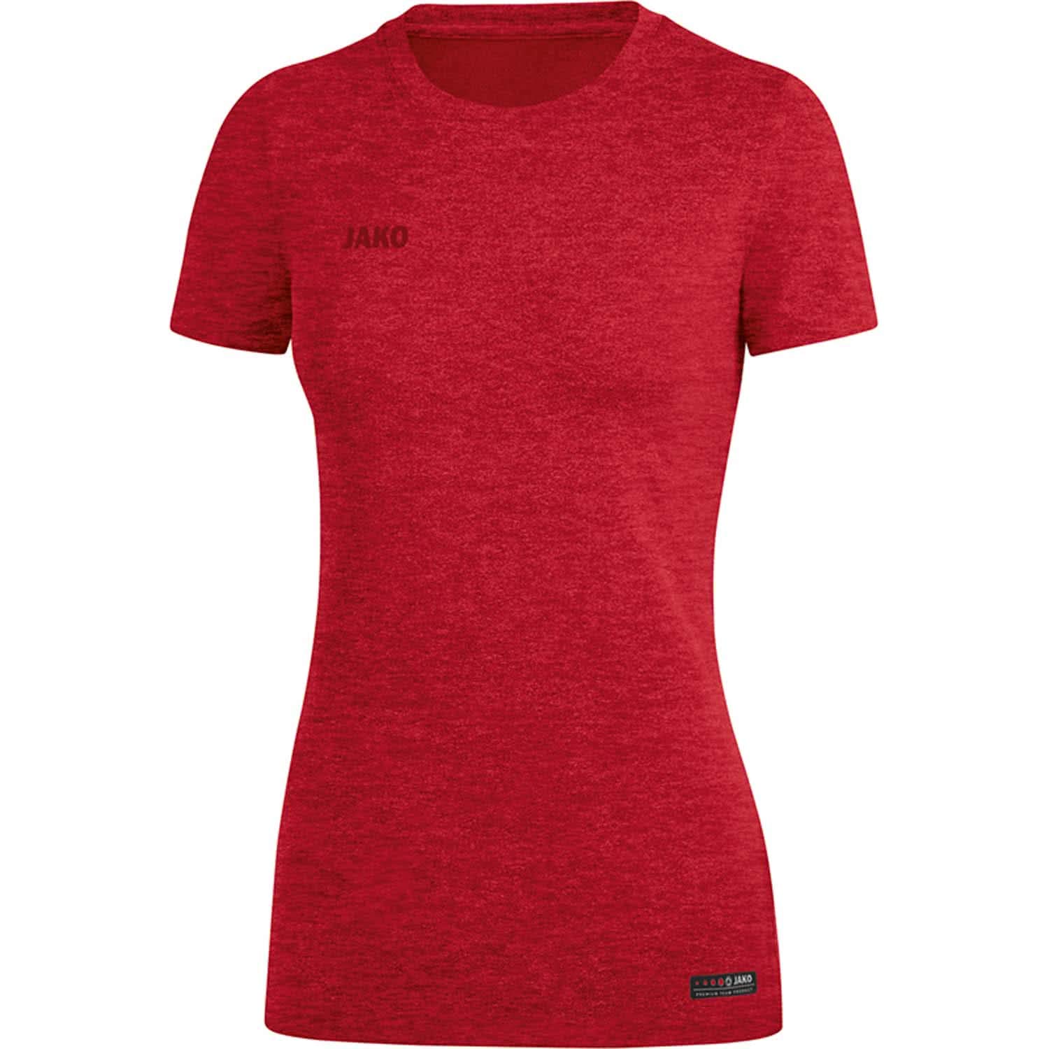jako-premium-basic-t-shirt-damen-anthrazit-meliert-34 image 7