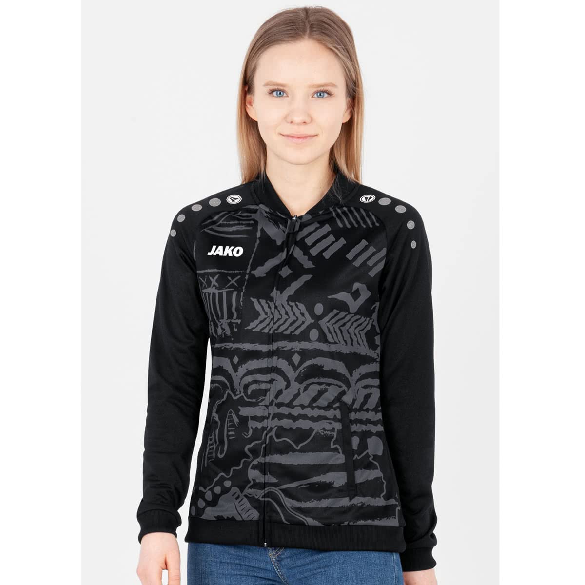 jako-tropicana-damen-einlaufjacke-retro-gr-42-jacke image 4