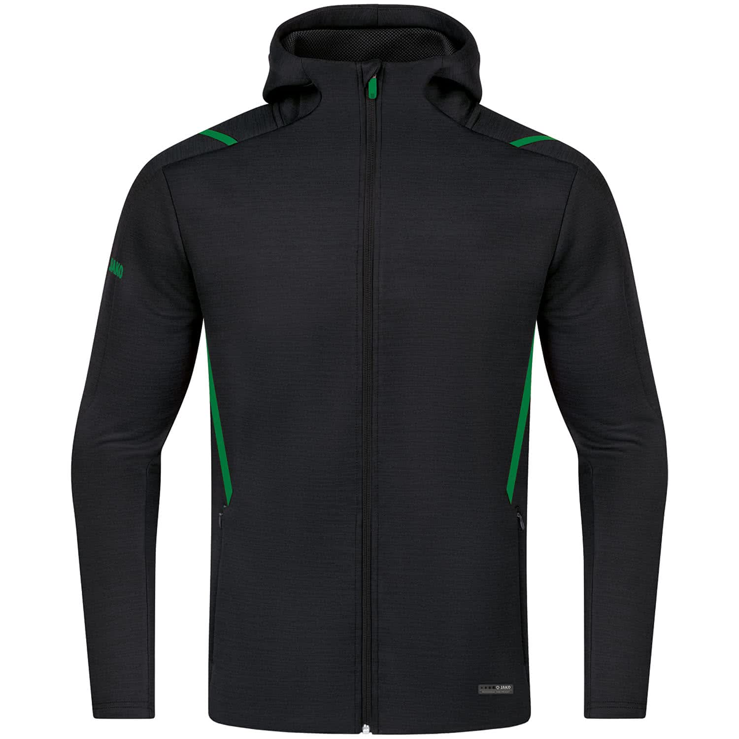 jako-challenge-kapuzenjacke-kinder-schwarz-wei-128 image 7