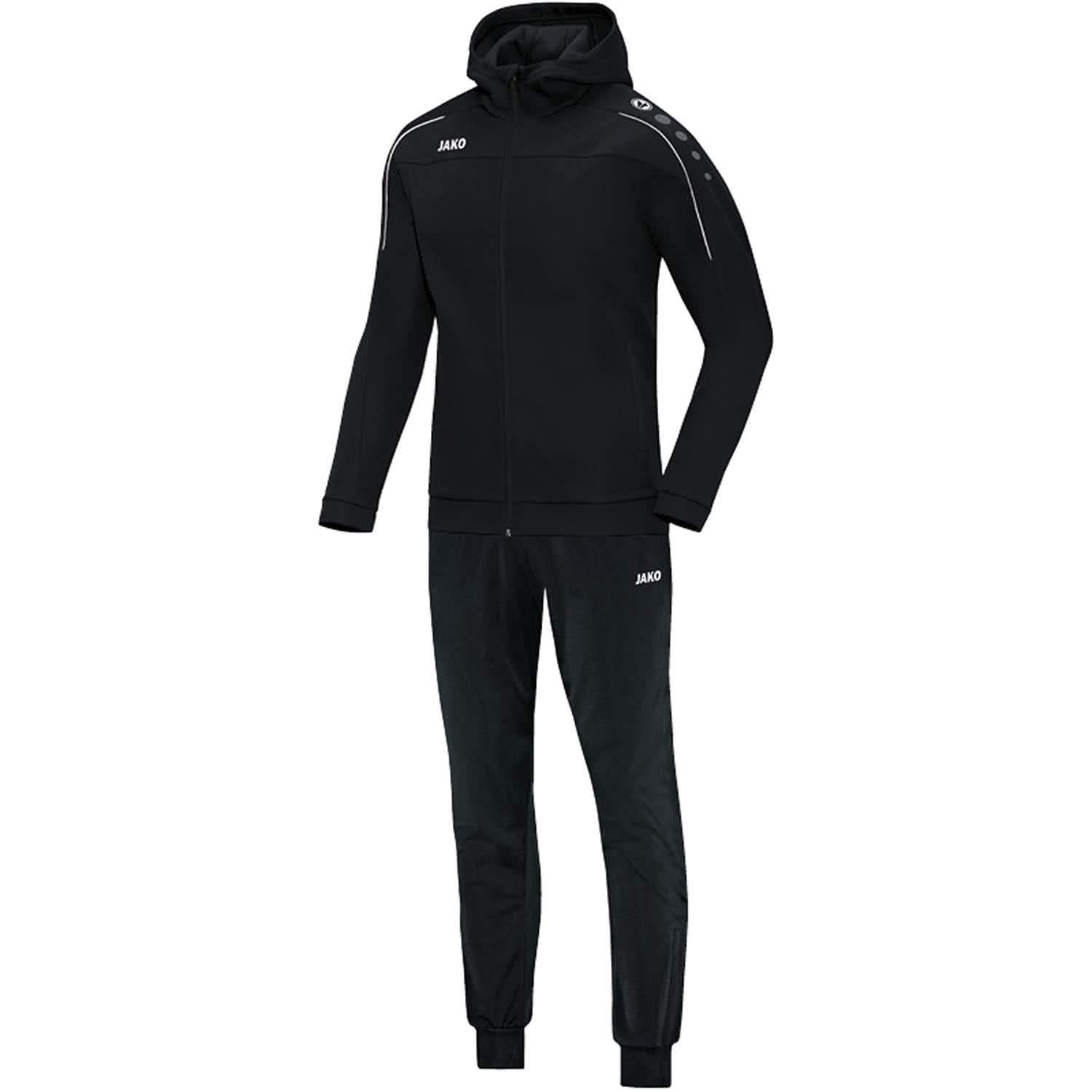 jako-classico-trainingsanzug-damen-neonorange-4xl-kapuze image 8