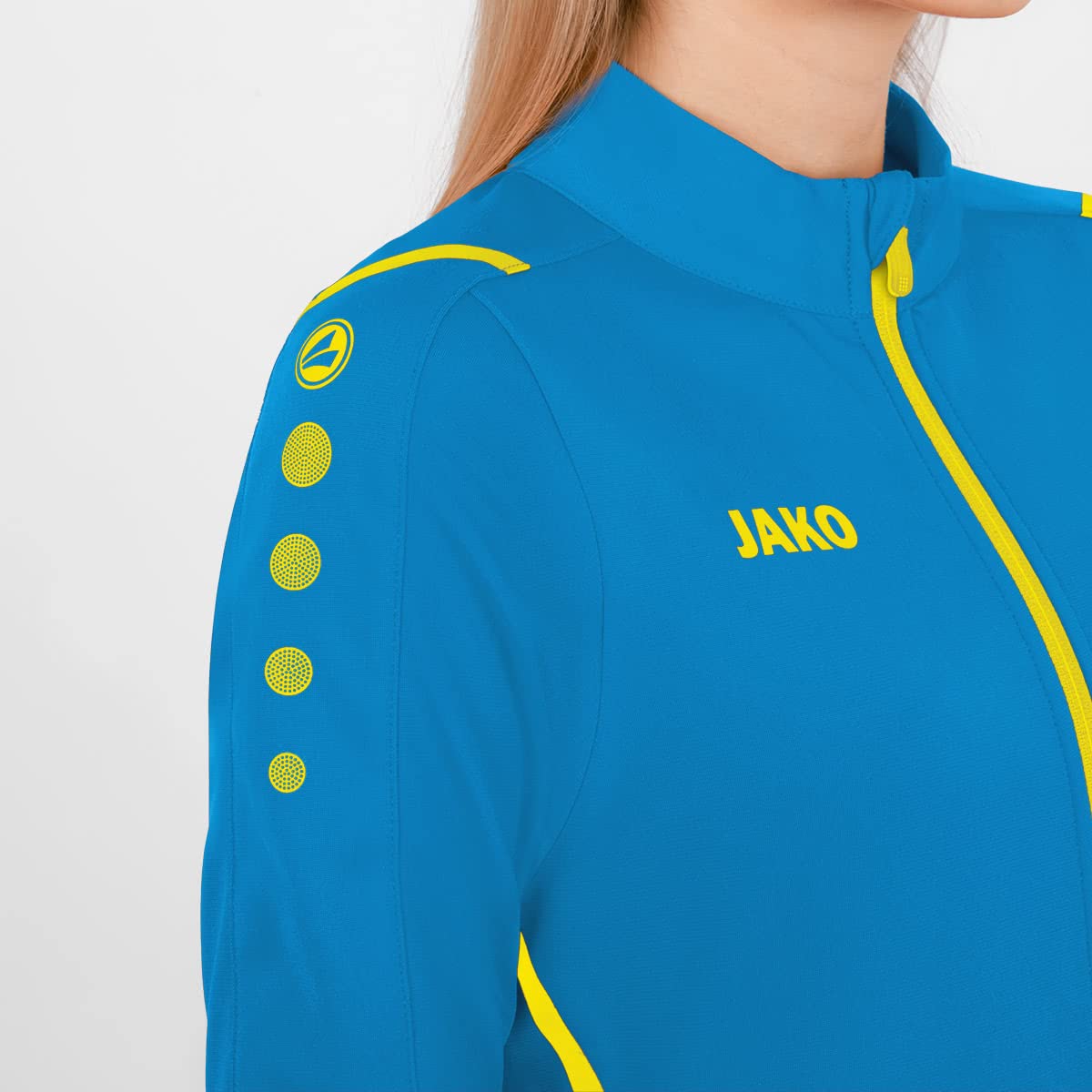 jako-challenge-polyesterjacke-damen-schwarz-wei-ripp image 7