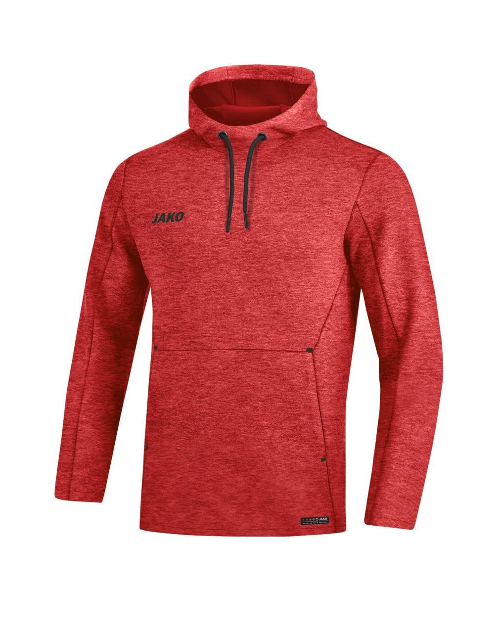 jako-premium-basics-kapuzenhoodie-herren-marine-meliert image 5