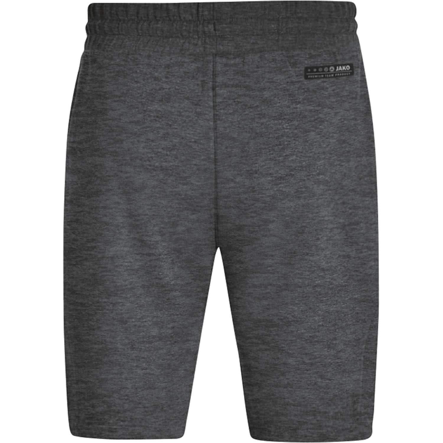 jako-premium-basics-short-damen-anthrazit-meliert-34 image 2