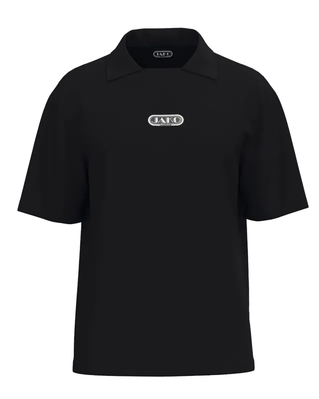 jako-wardrobe-polo-unisex-schwarz-bio-baumwolle image 1