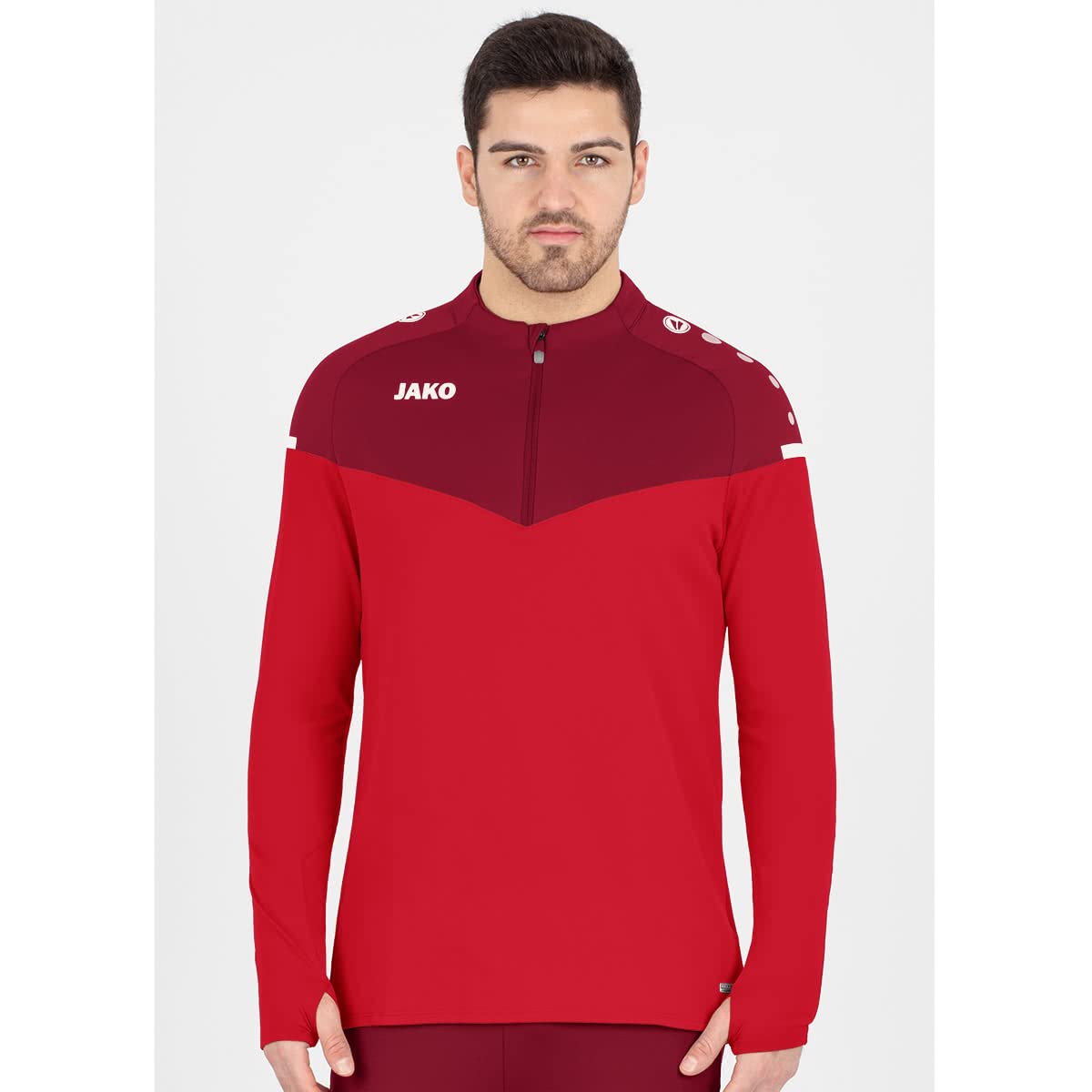 jako-champ-2-0-ziptop-trainingstop-unisex-fleece-keep-dry image 2