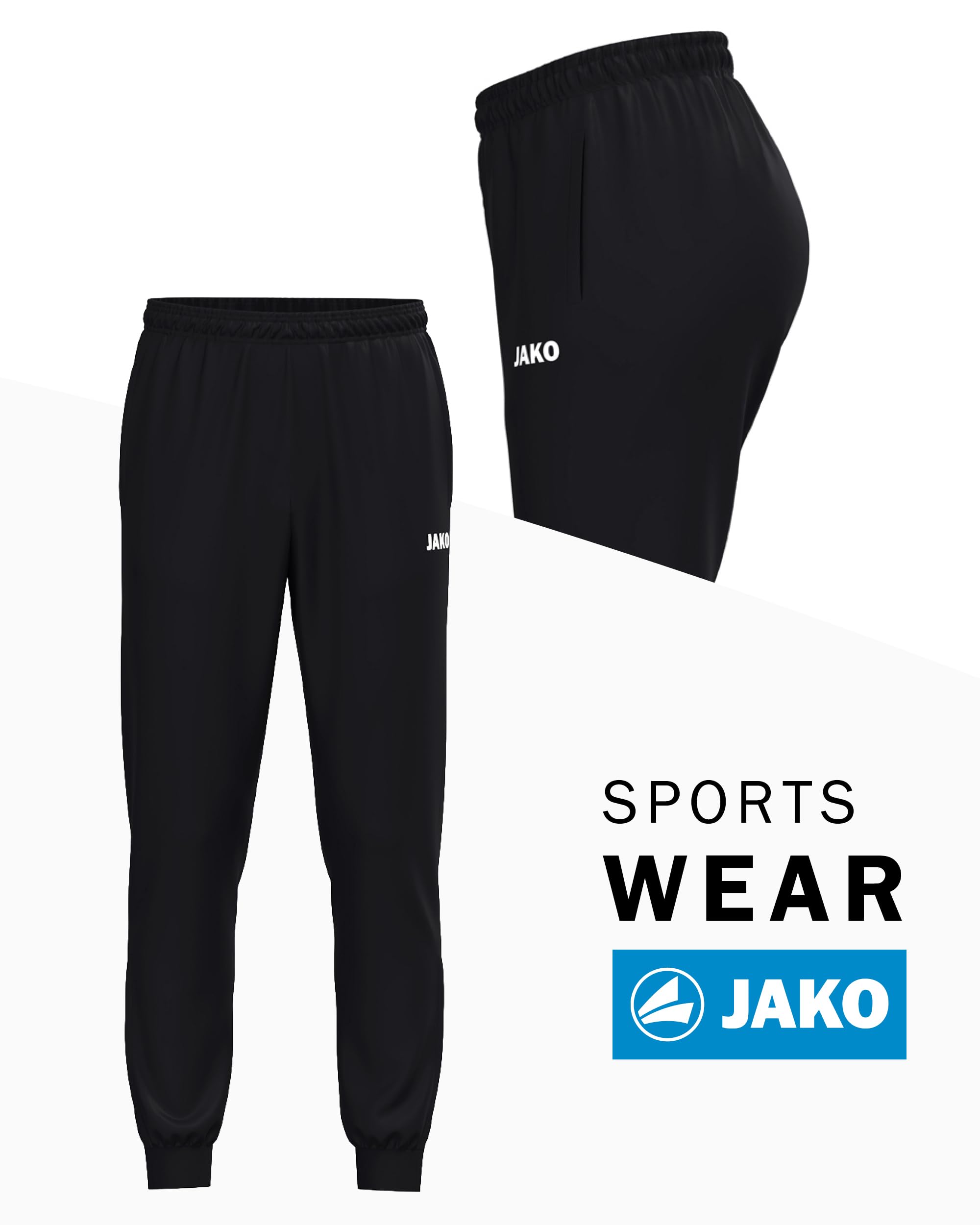 jako-one-damen-polyesterhose-kurzgr-e-marine-rei-verschluss image 2