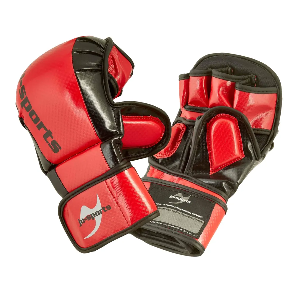 ju-sports-carbon-mma-handschuhe-sparring-rot-gr-l image 1